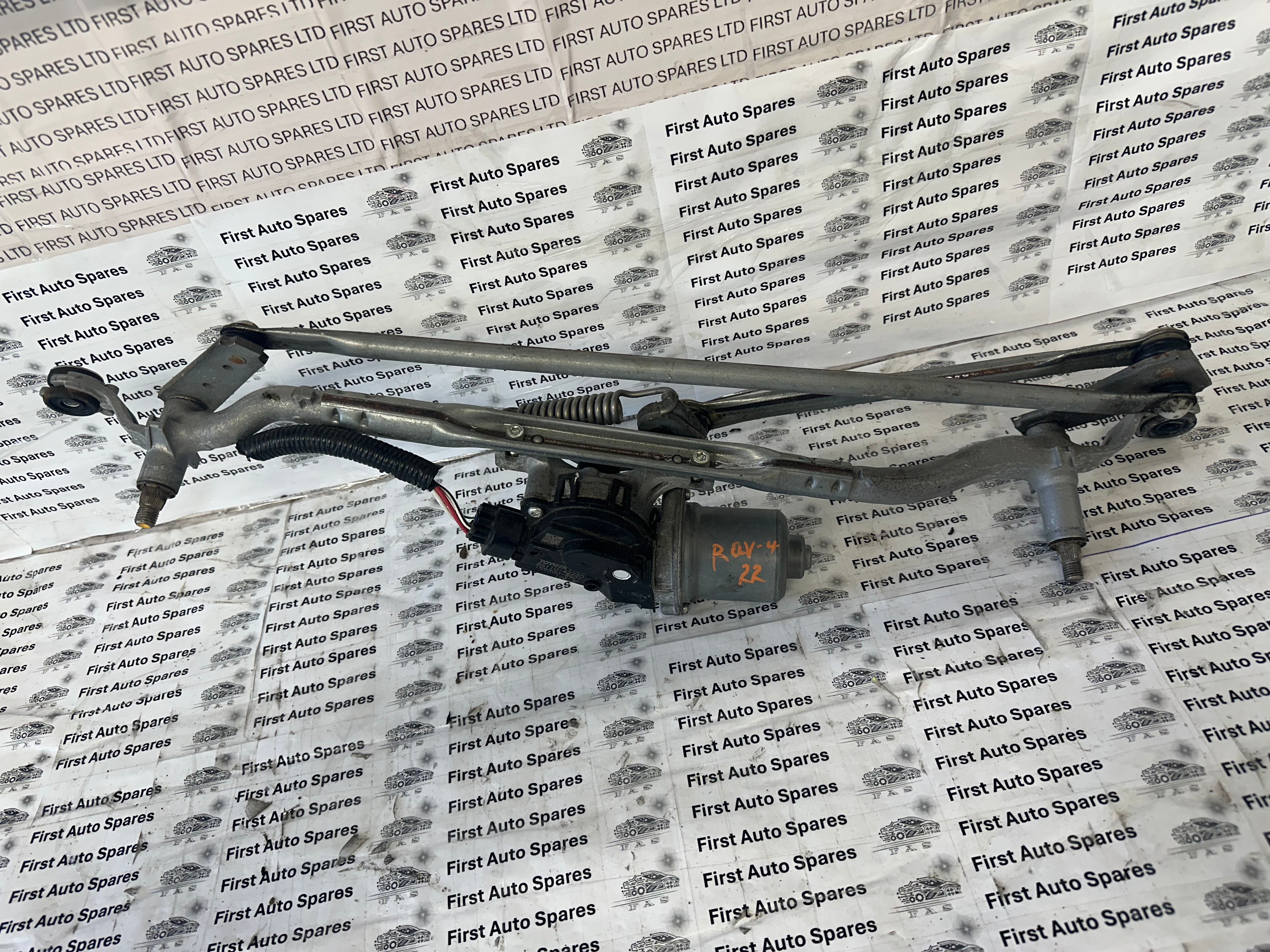 Toyota RAV4 F14 MK5 Front Wiper Motor & Linkage (85110-42280) (159300-8971)
