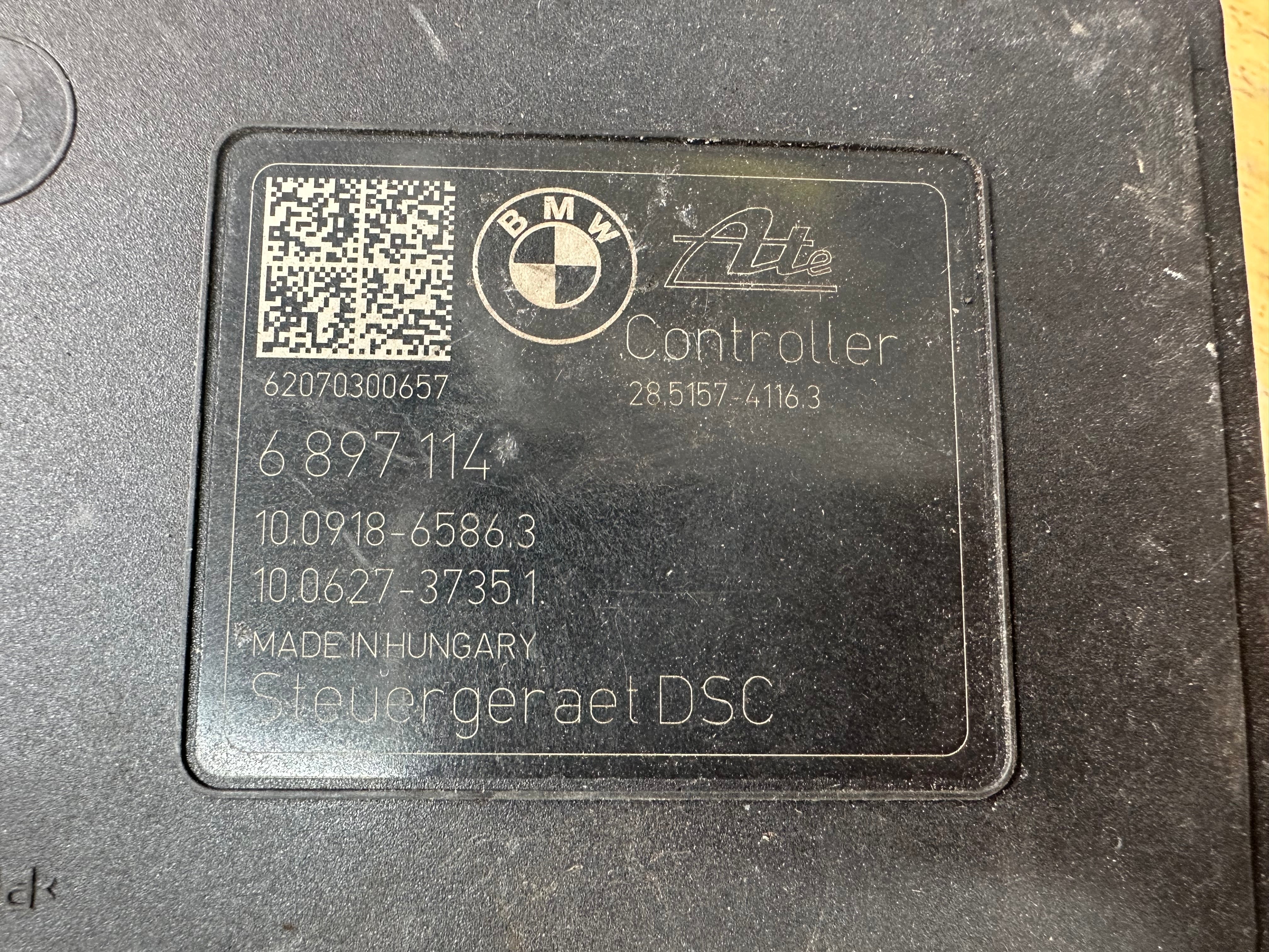 BMW 1 2 3 4 Series F20 F30 F32 2015-20 ABS Pump & Module (6897114) (345168971)