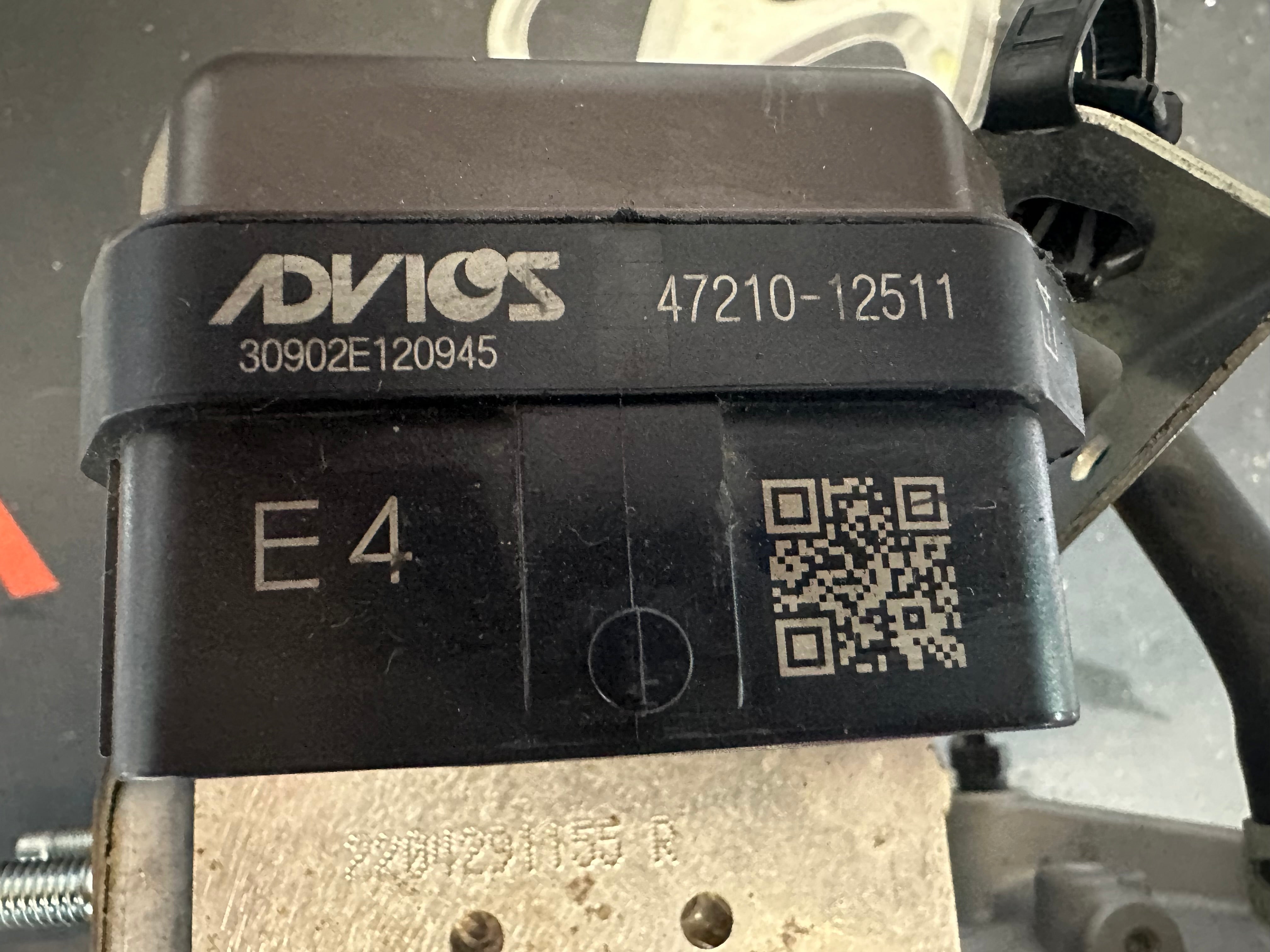 Toyota Corolla 2.0 Hybrid Petrol ABS Pump & Master Cylinder (47210-12511)