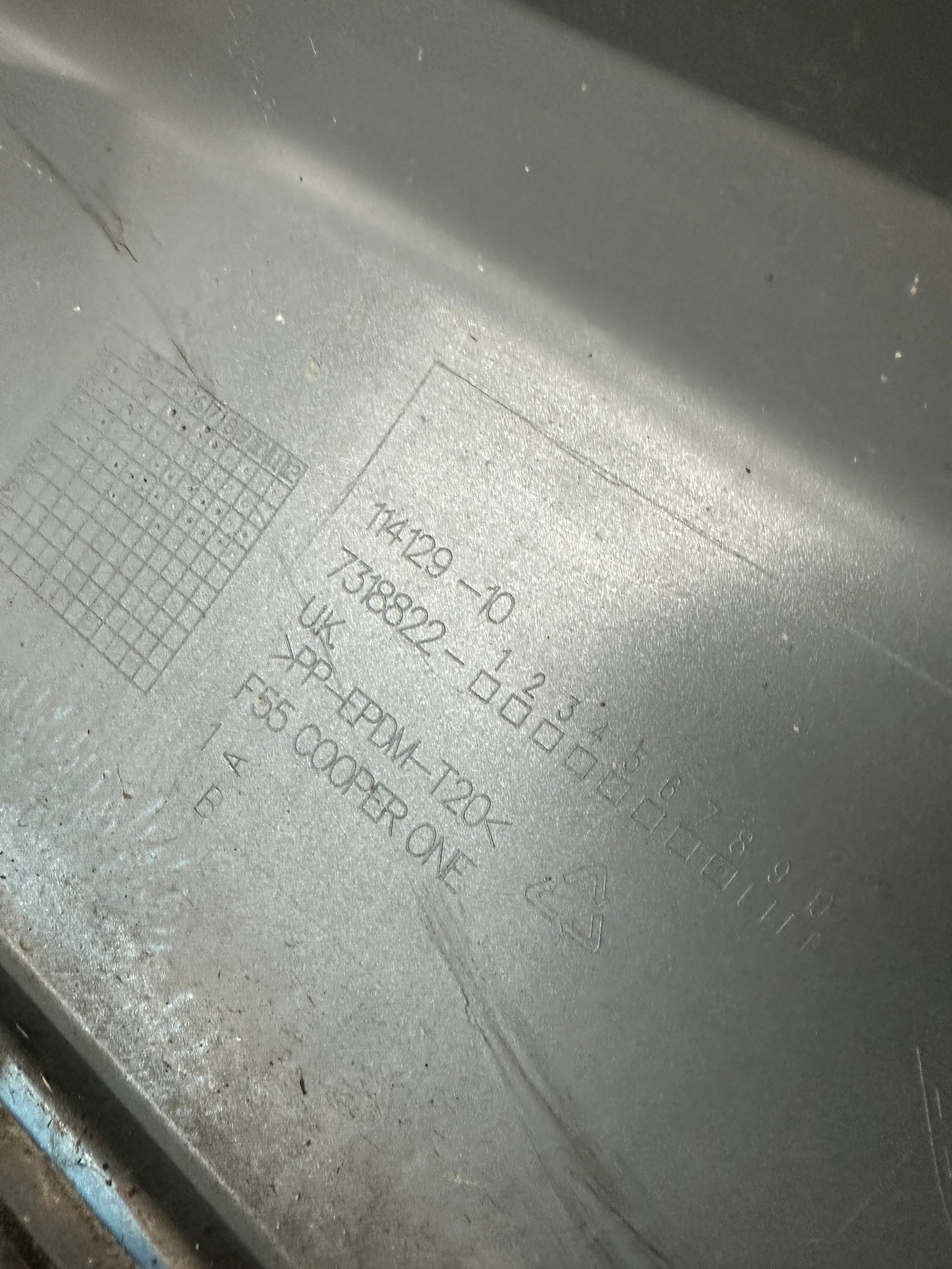 Mini Cooper Rear Bumper – 2014–2024 (BLUE)