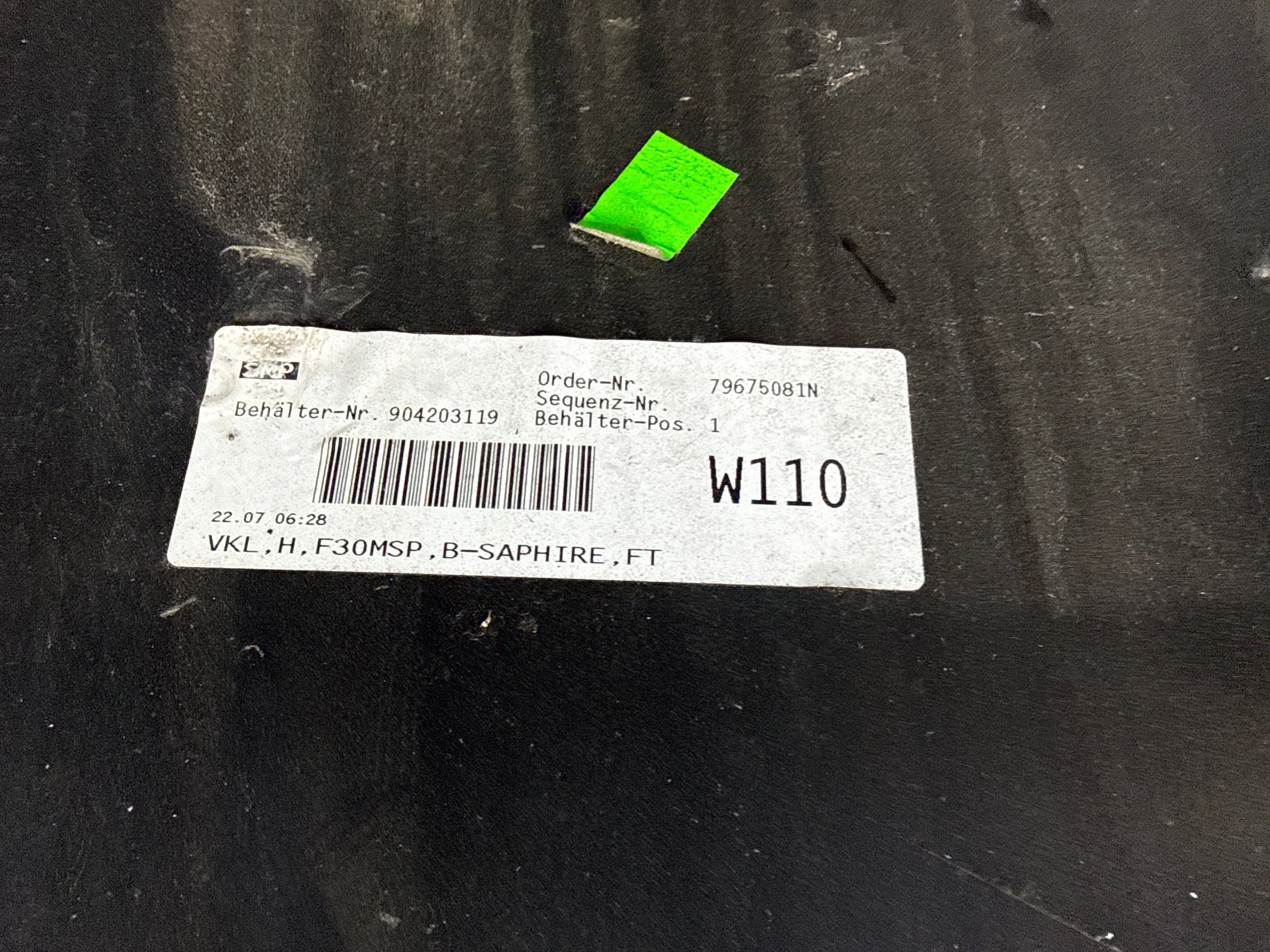 BMW 3 Series F30 335i / 340i / 335d M Sport Rear Bumper