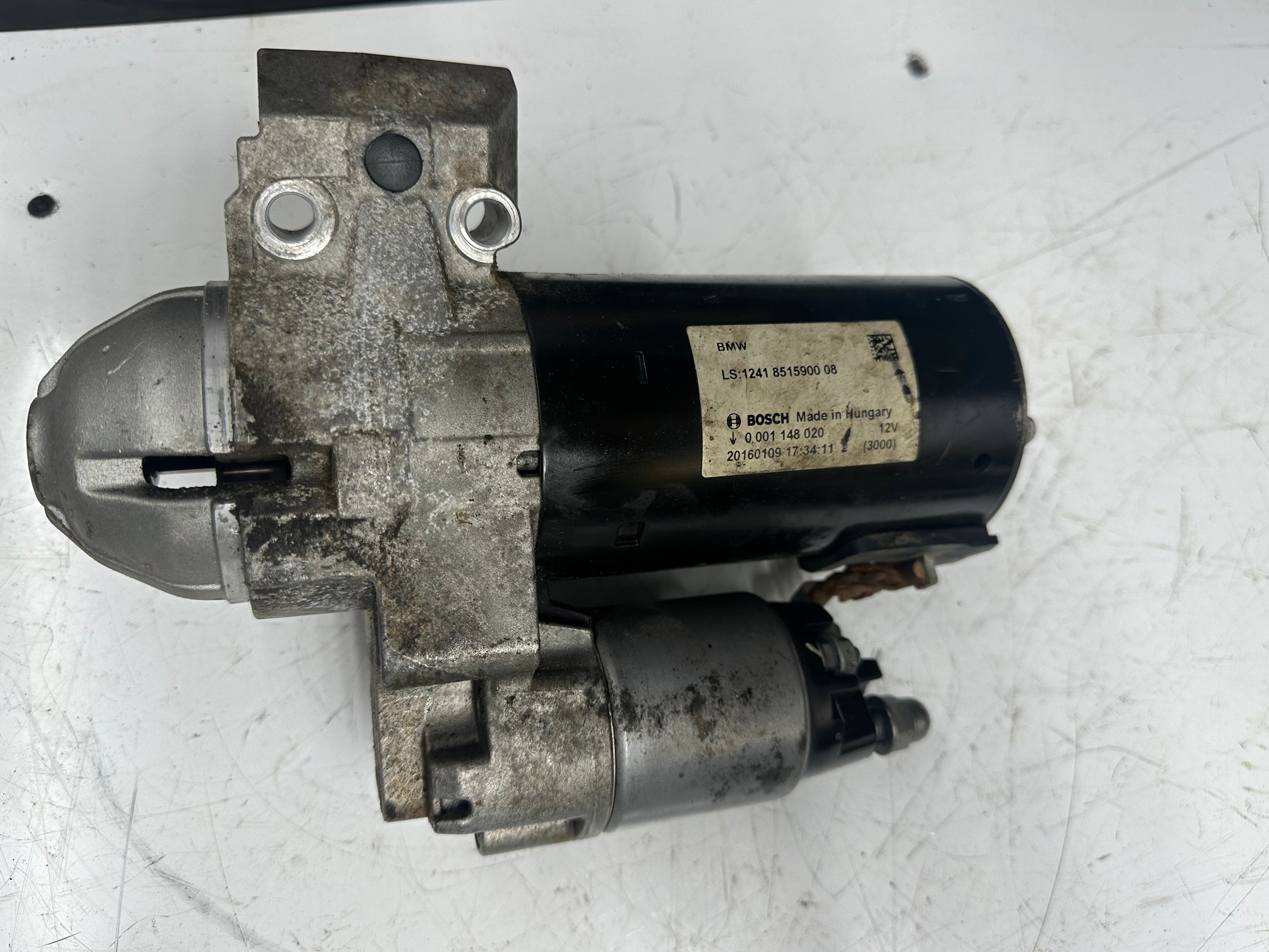 BMW X5 F15 F85 2013-18 BOSCH Starter Motor (1241 8515900 08 / 0001148020)
