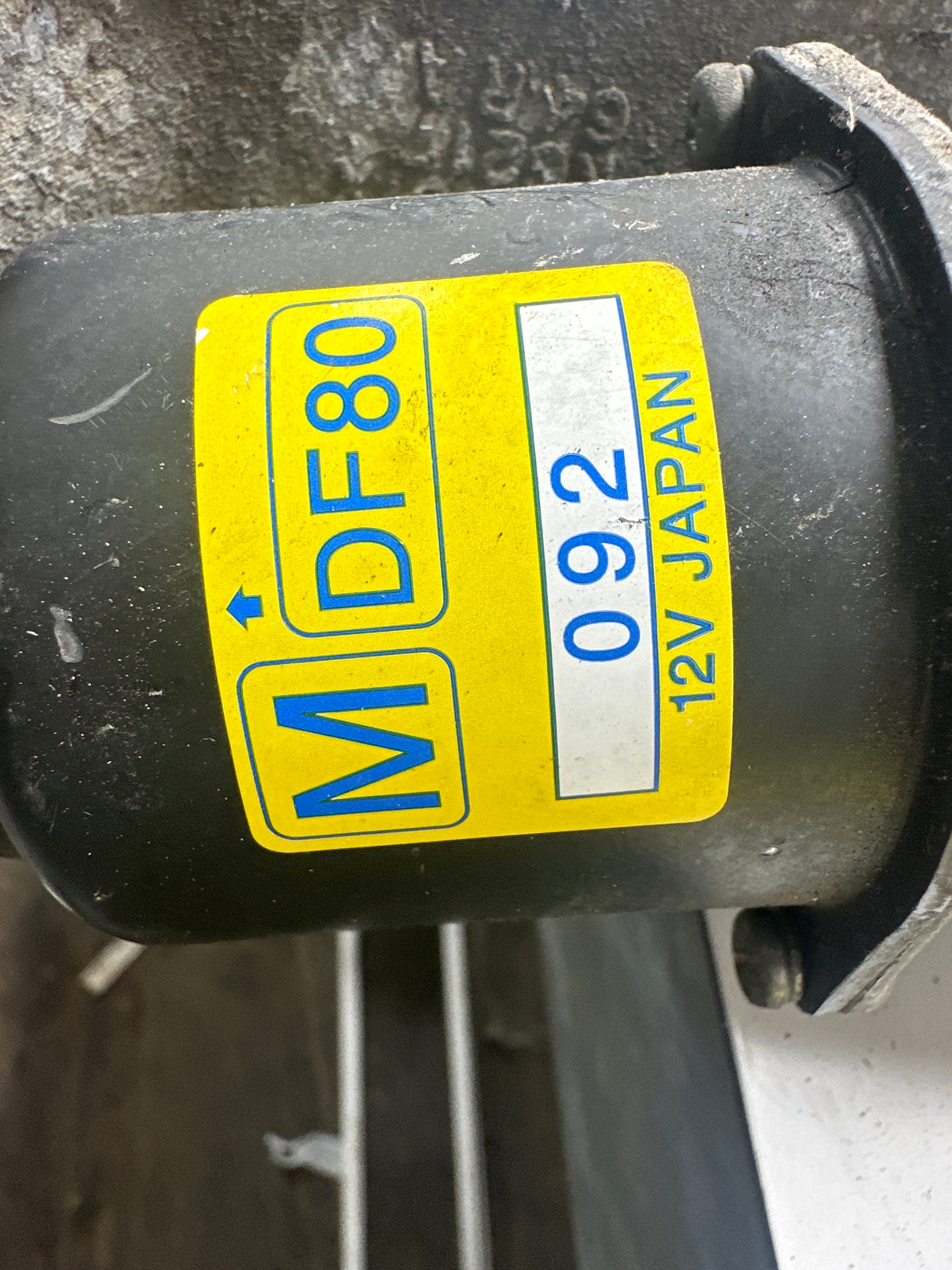 Mazda 2 2009 Front Wiper Motor & Linkage (DF80 9602B-092)