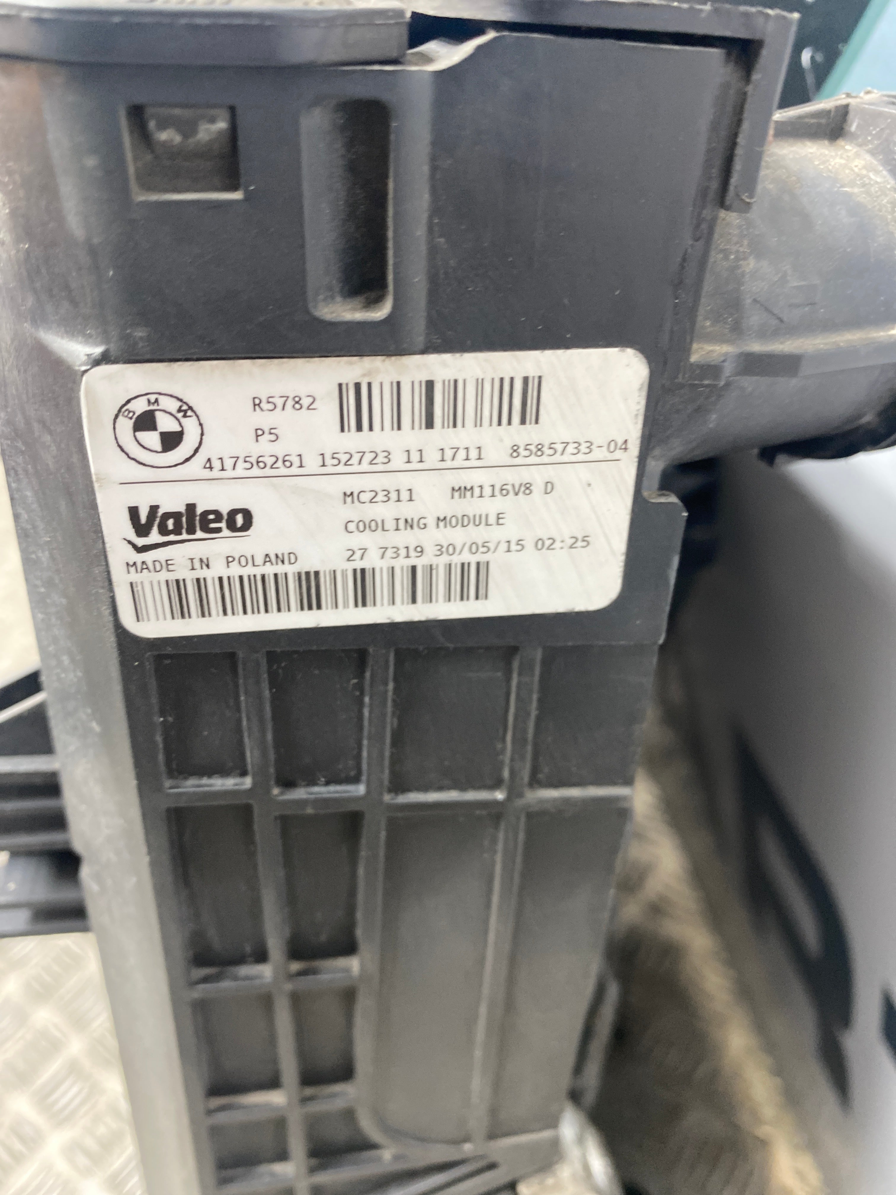 BMW 1 Series F20 Radiator Pack 1.5 Diesel – 2015–2019 (8585733)