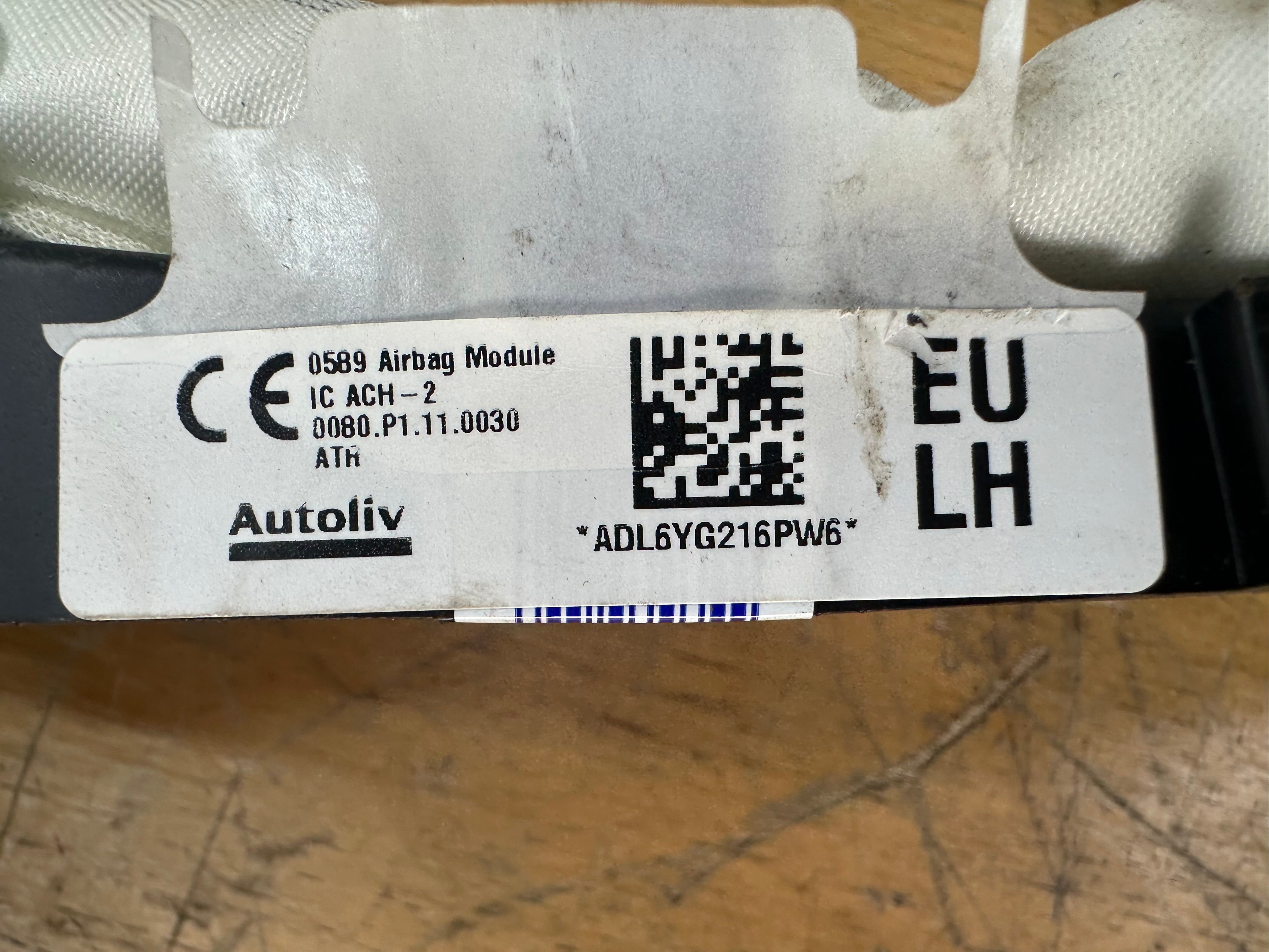 Toyota C-HR AX10 Left Passenger Side Roof Curtain Airbag (0080.P1.11.0030) (6298081)