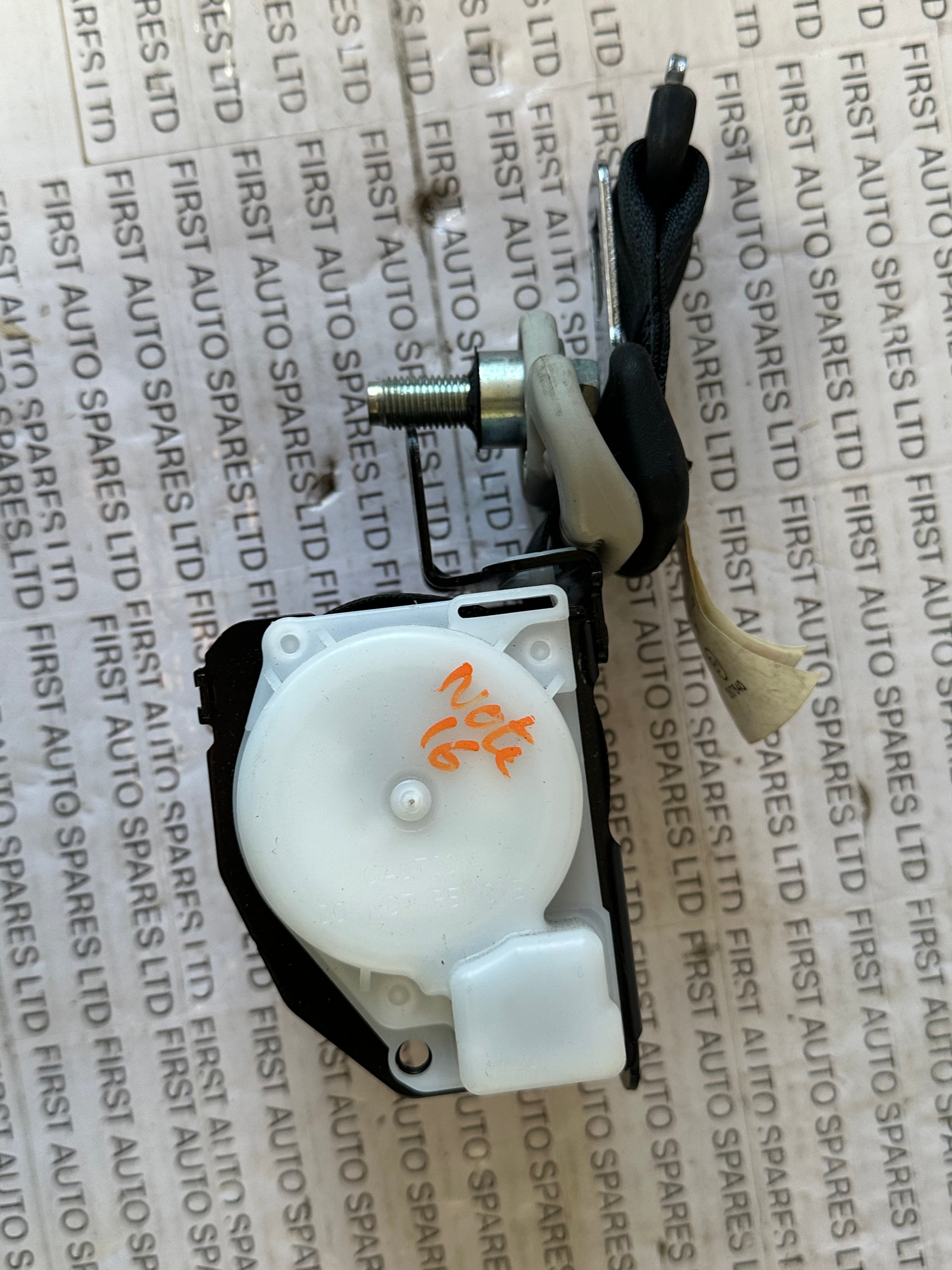 Nissan Note 2016 Central Rear Seat Belt (308176399JN7)