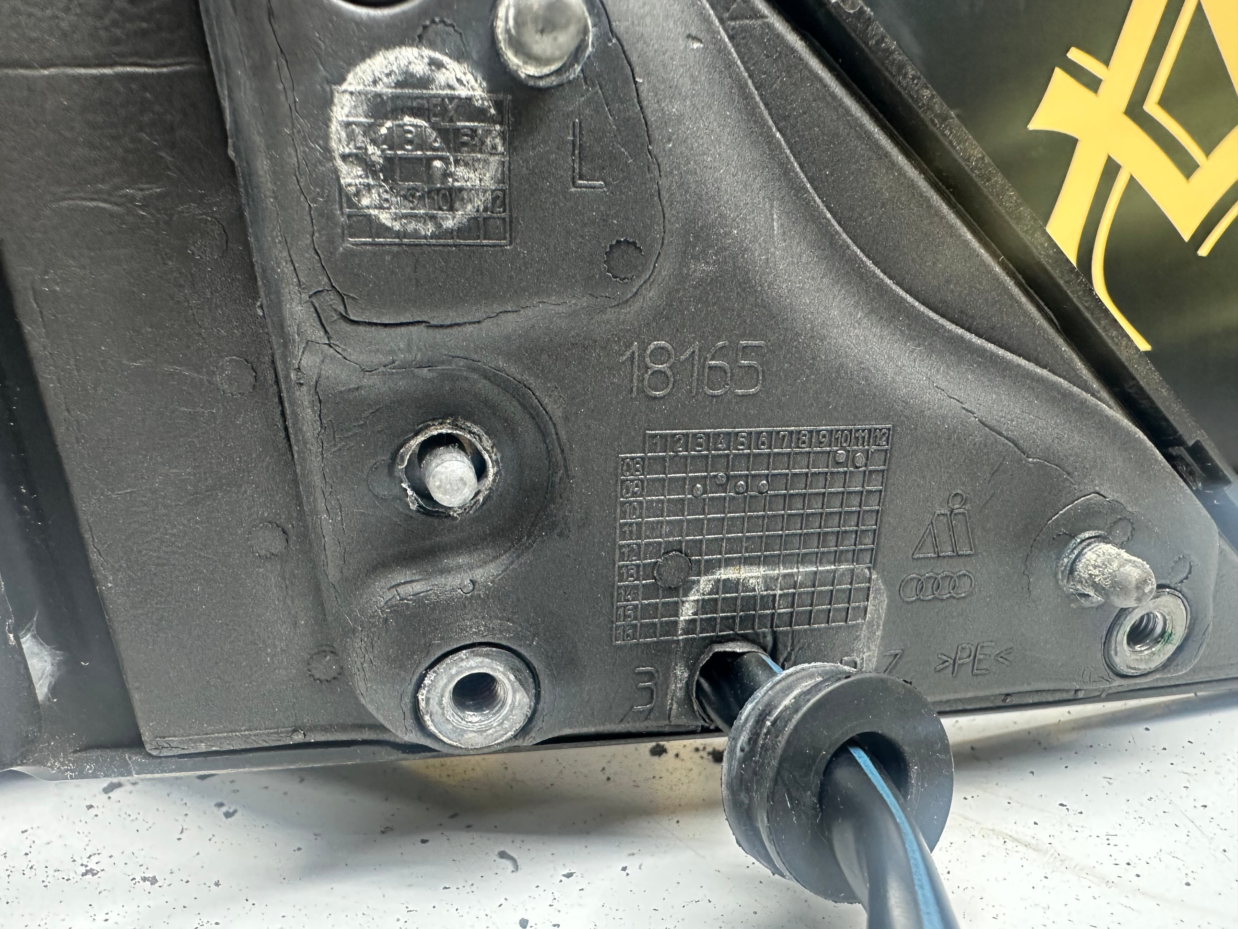 Audi A5 Coupe 2015 Electrically Folding Left Wing Mirror (18165)