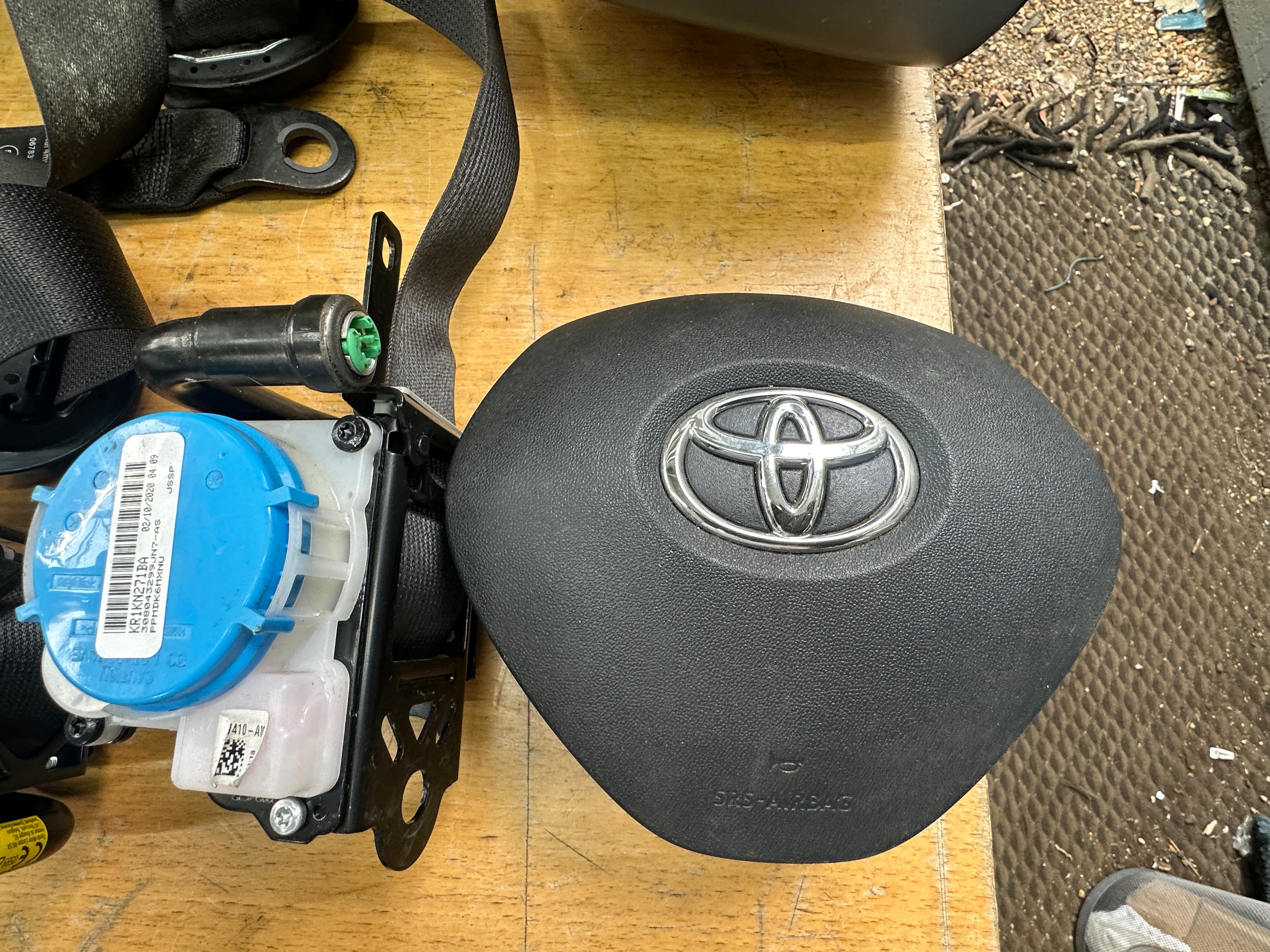 Toyota Aygo 2021 Dashboard with Airbag Kit