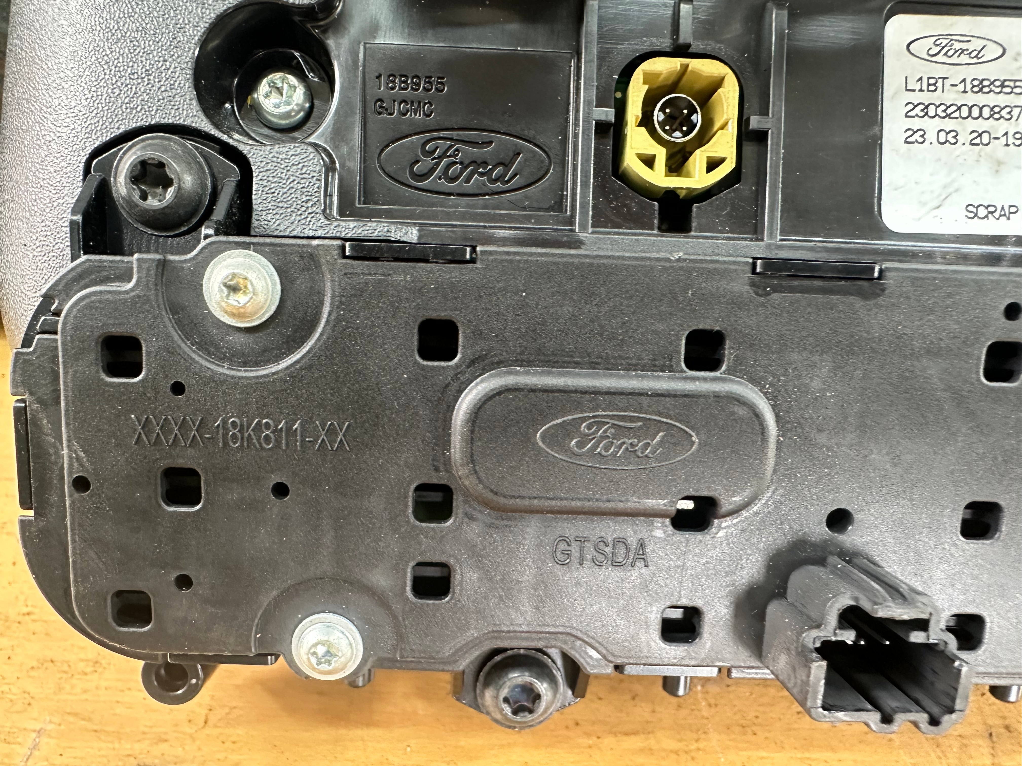 Ford Fiesta 2022-2025 Display Screen Control Panel (L1BT-18B955-FC)