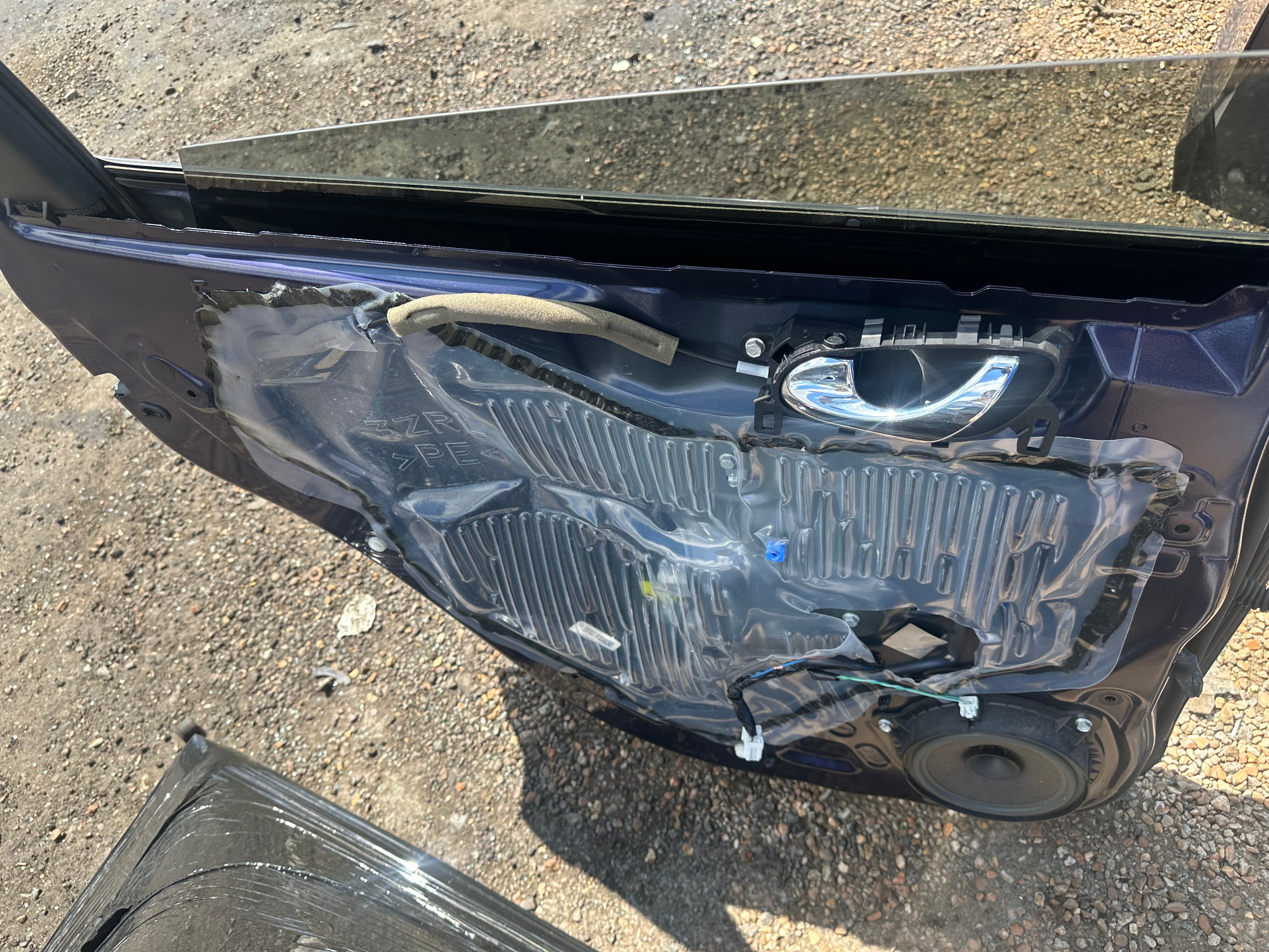 Nissan Pulsar 2014–2018 N/S/R Left Rear Door – Colour Code: RBR (Blue)