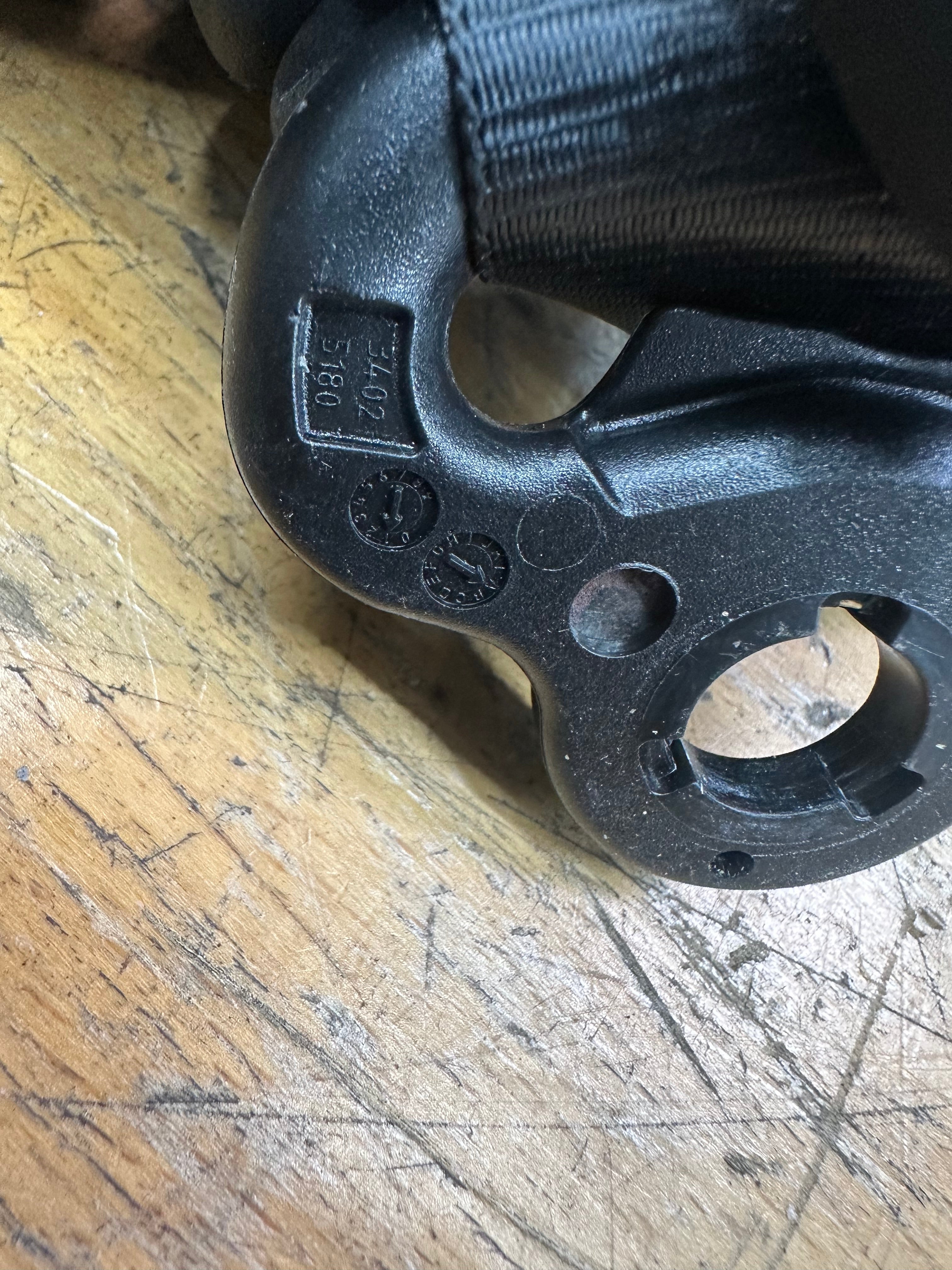 Ford Fiesta Mk8 Rear Right 2nd Row Seat Belt (H1BB-A611B68-AF) (34133468E)