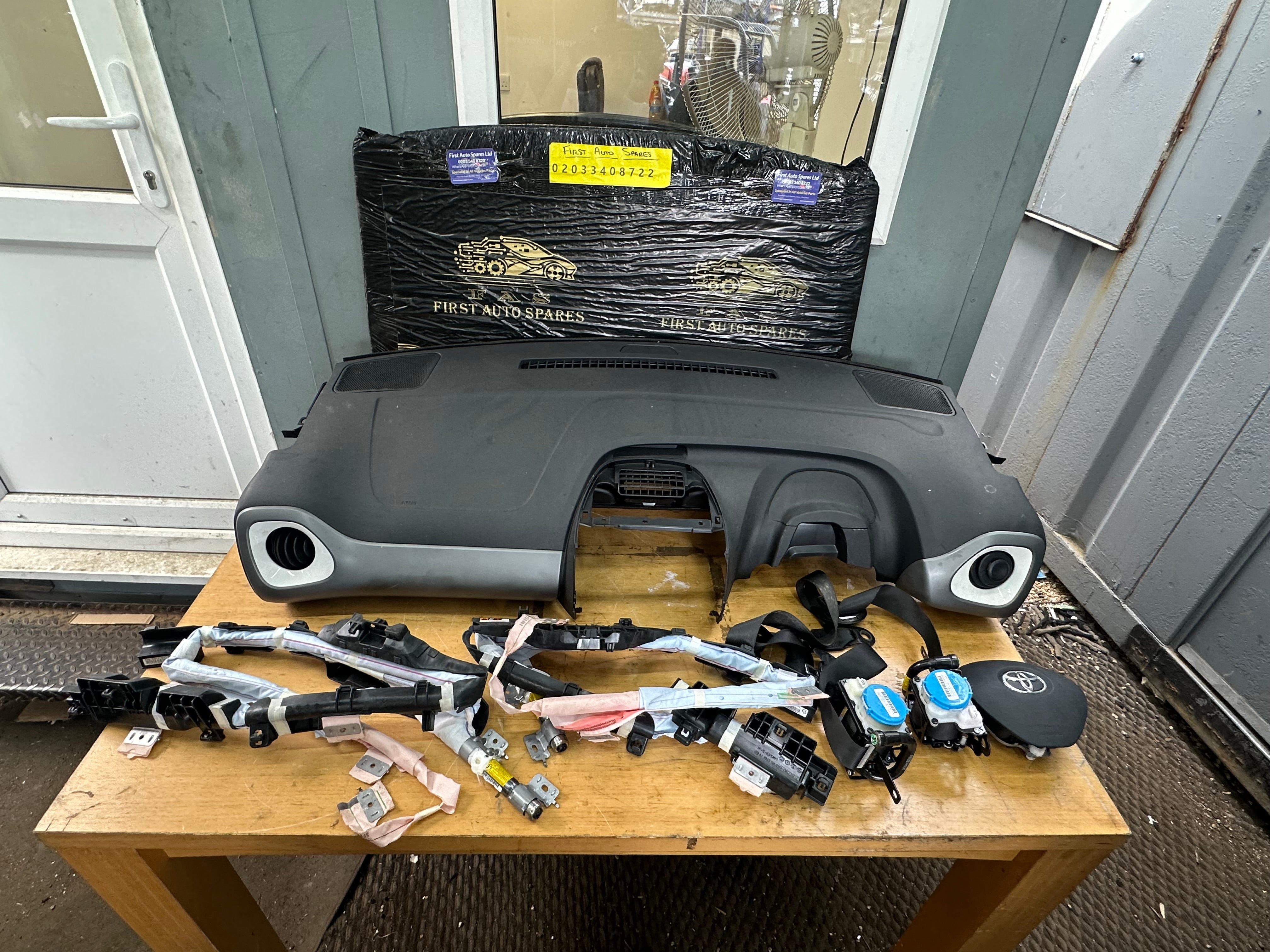 Toyota Aygo 2021 Dashboard with Airbag Kit