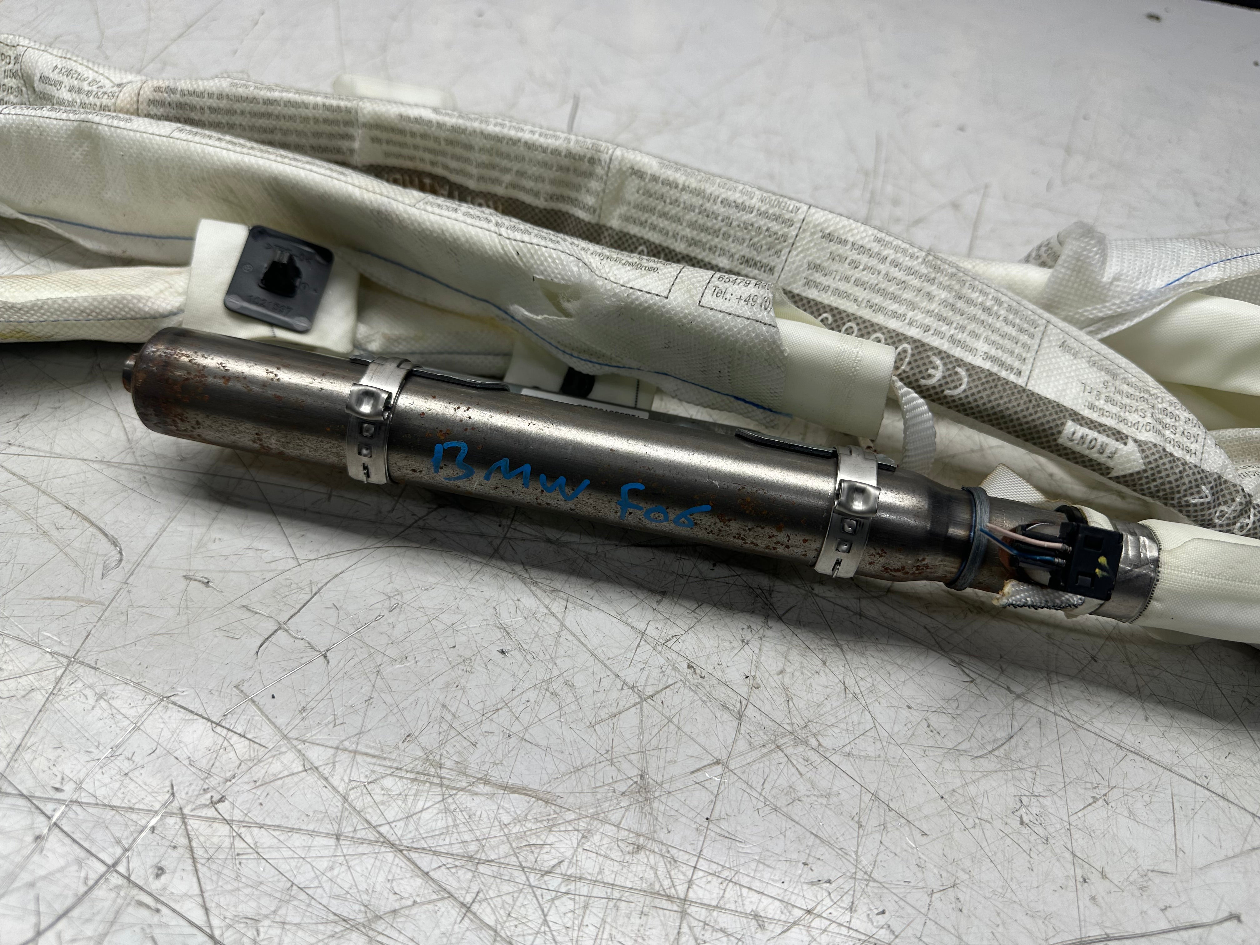 BMW 6 Series 640D F06 M Sport Gran Coupe 3.0D RHD Right Side Roof Curtain Airbag (85727343607)