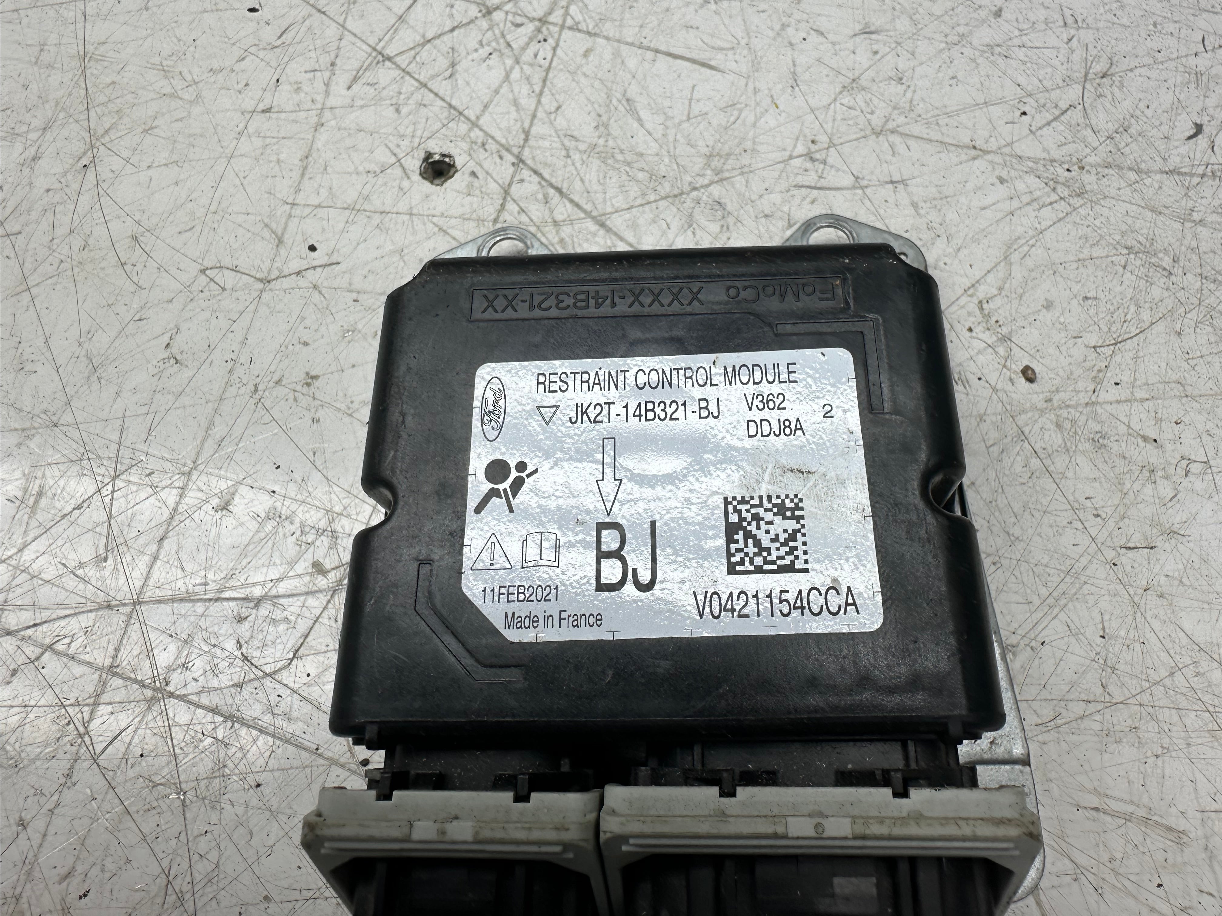 Ford Transit Custom SRS Control Unit (JK2T-14B321-BJ / XXXX-14B321-XX)