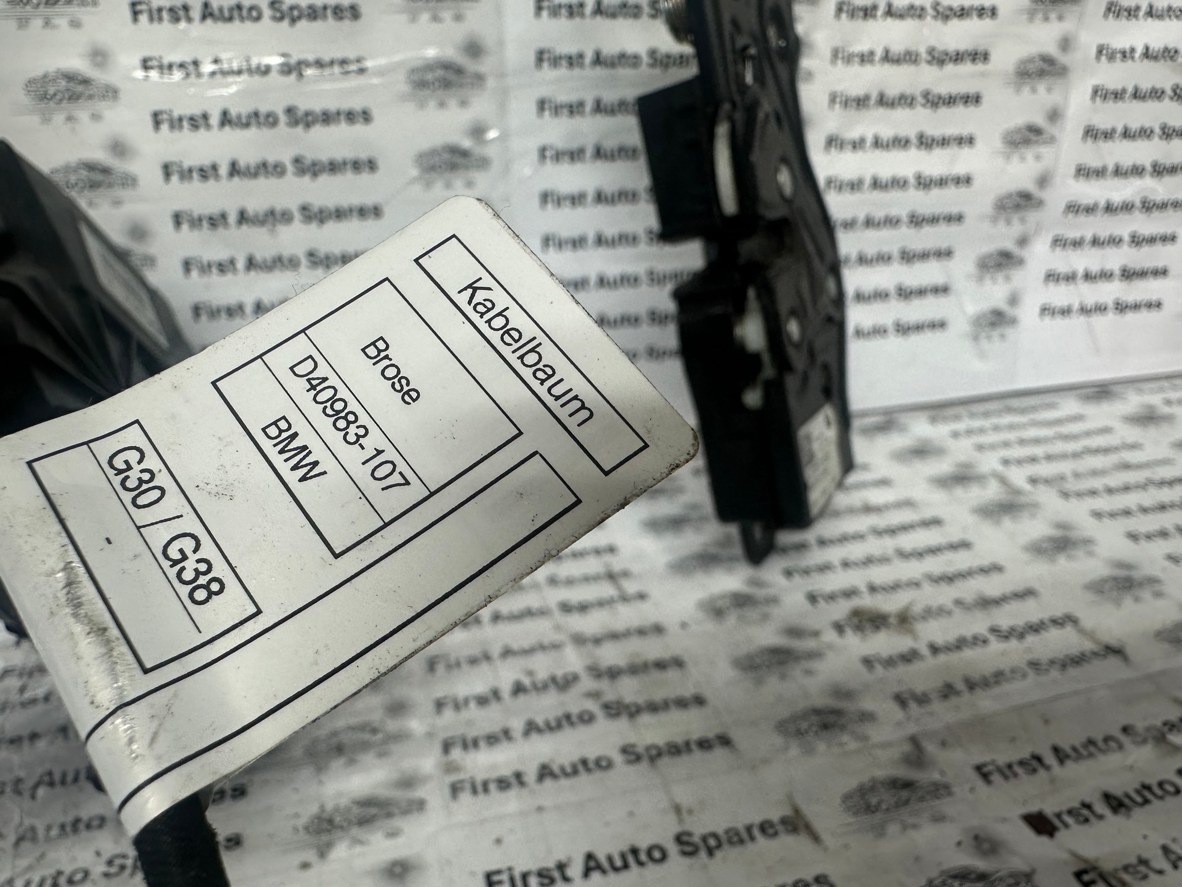 BMW i4 G26 eDrive 40M Sport 2023 Tailgate Boot Lock (C87536-102) (163672-10)