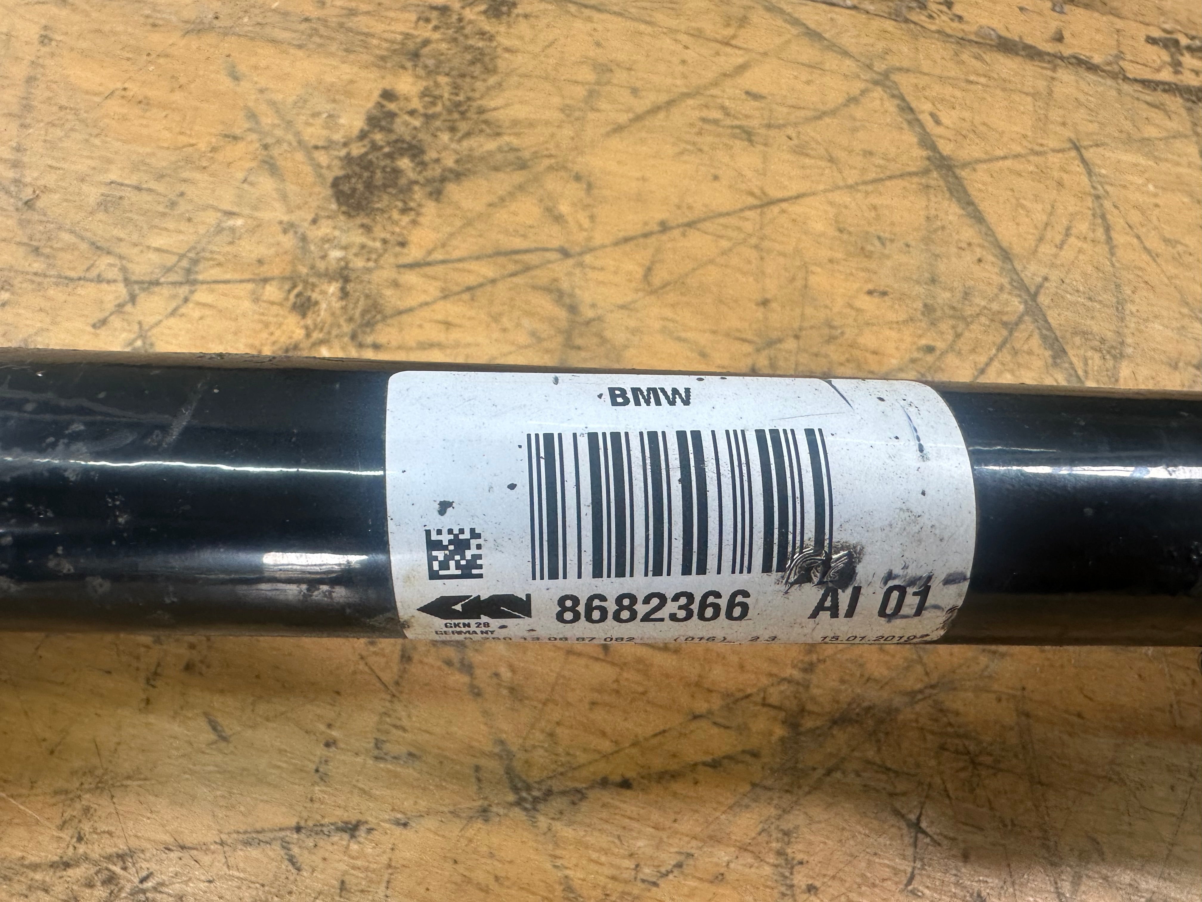 BMW 3 Series G20 xDrive 2019 Front Right Driver’s O/S/F Driveshaft (8682366)