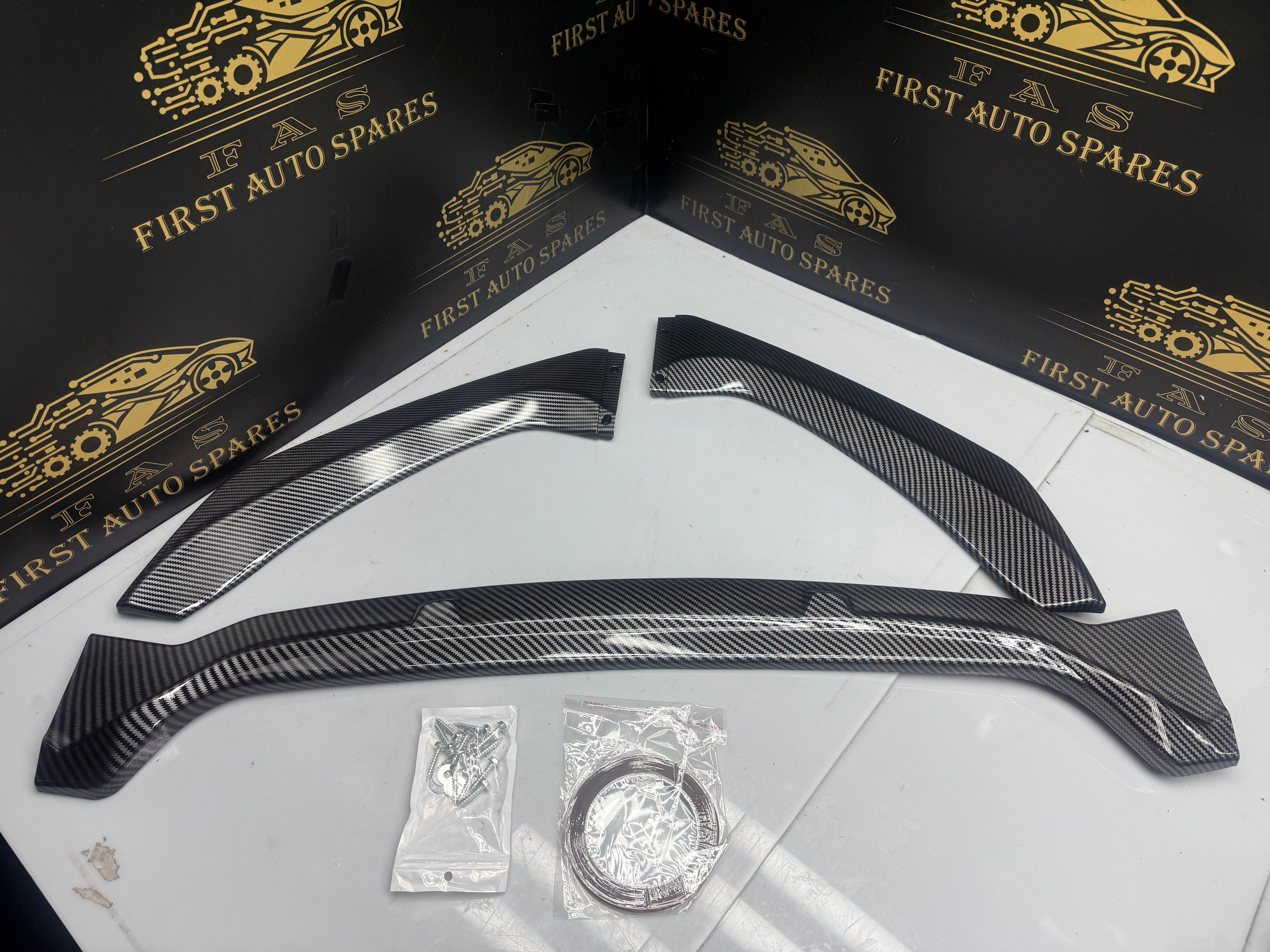 BMW 1 Series F20 Front Bumper Carbon Spoiler Lip – 2011–2019