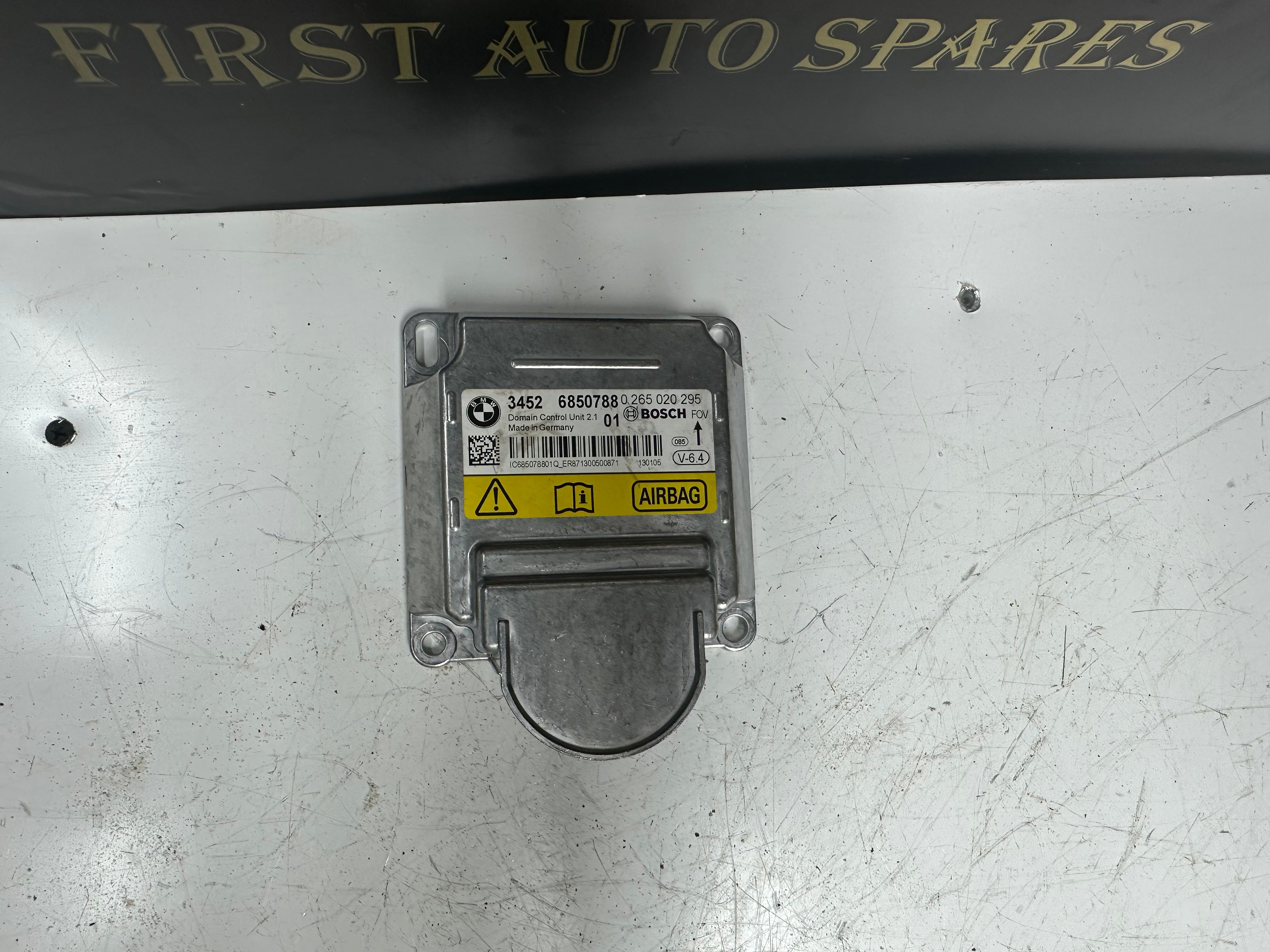 BMW 6 Series F06 F12 F13 Airbag Sensor Module (3452 6850788 01) (6850788)