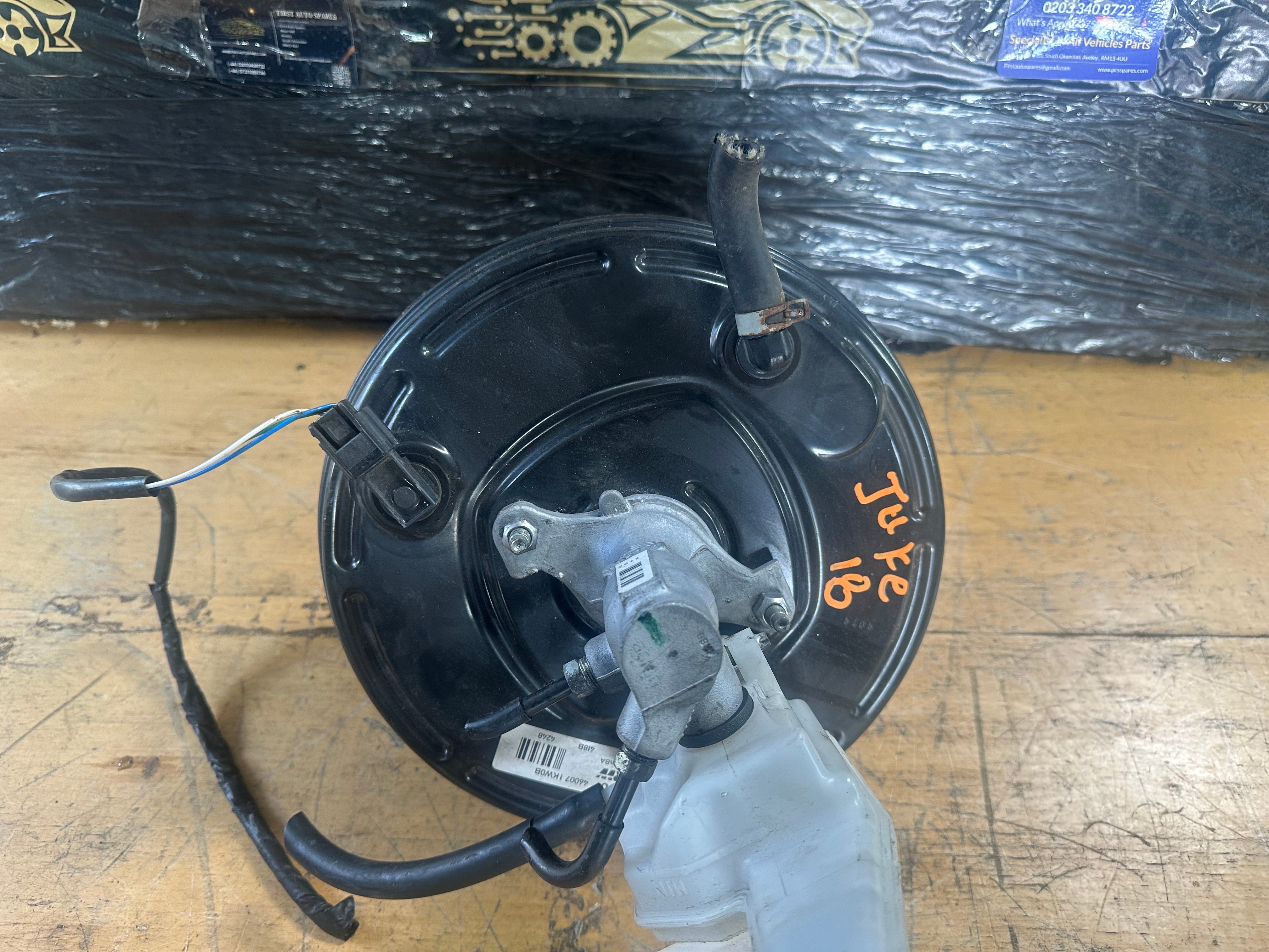 Nissan Juke 2018 Brake Master Cylinder & Servo (46007 1KW0B)