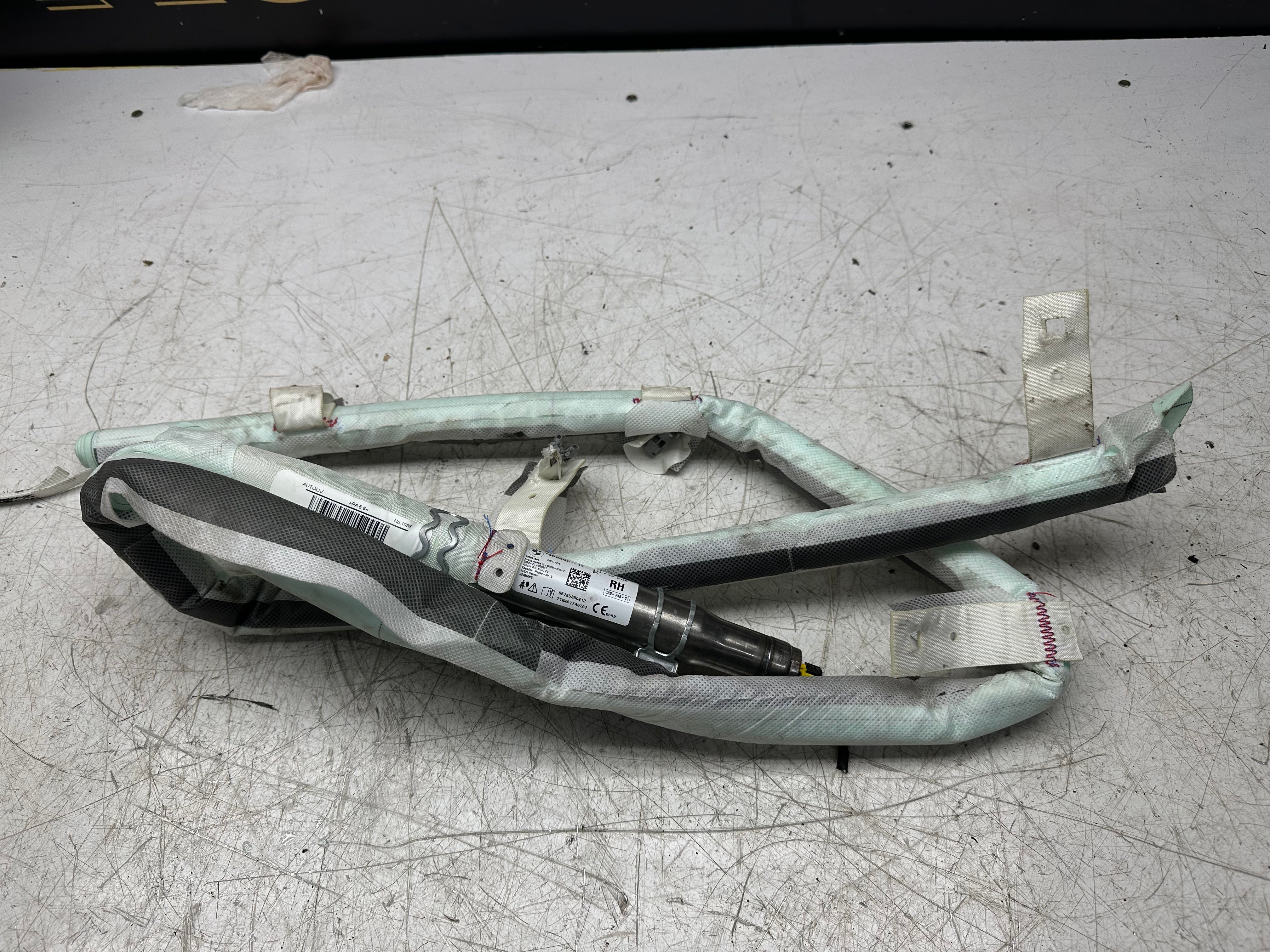 BMW X1 F48 Right Driver Roof Curtain Aiir bag 2019–2021 (7352602-12)