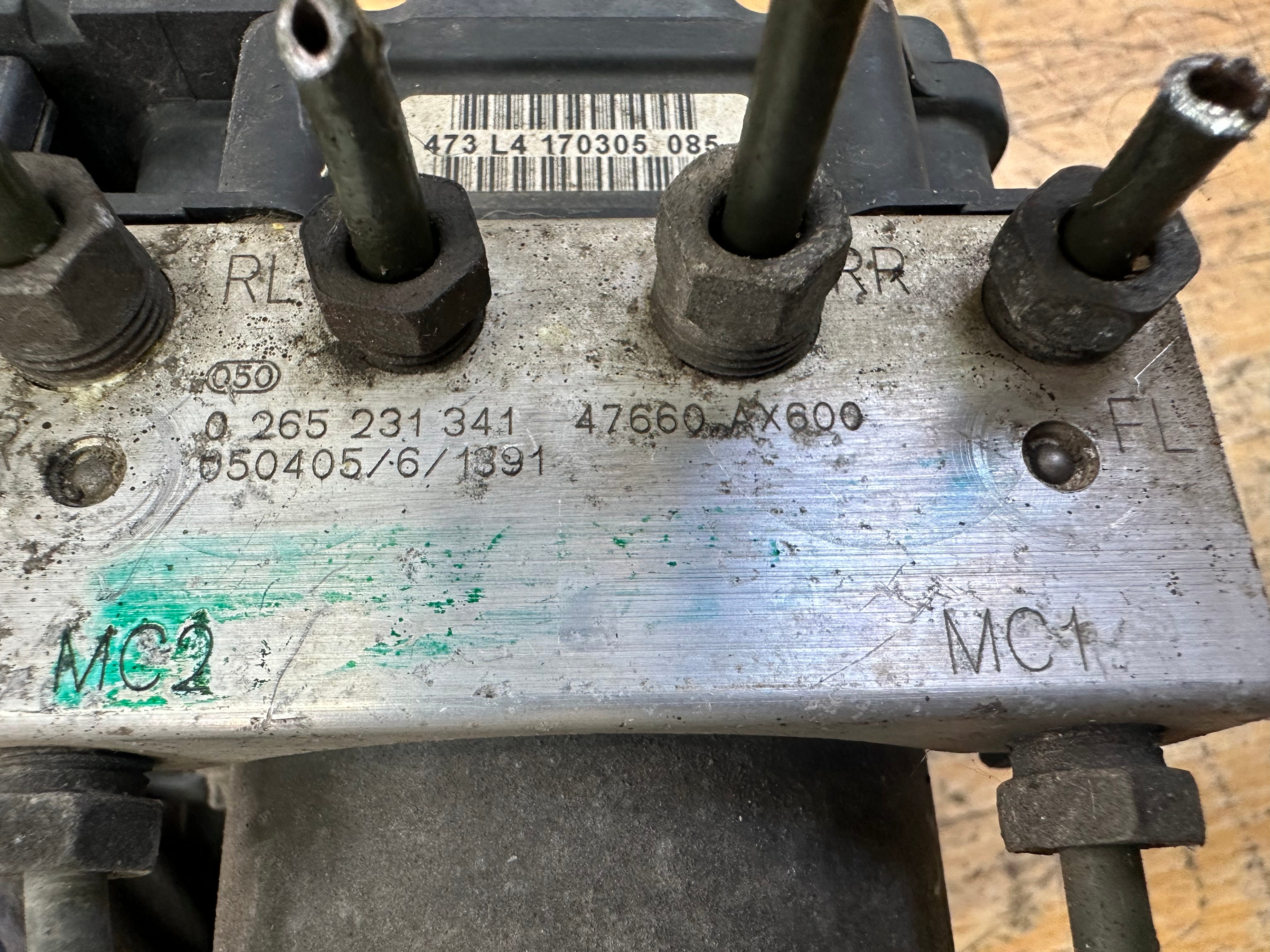 Nissan Micra 2002-2010 ABS Pump & Module (47660AX600)