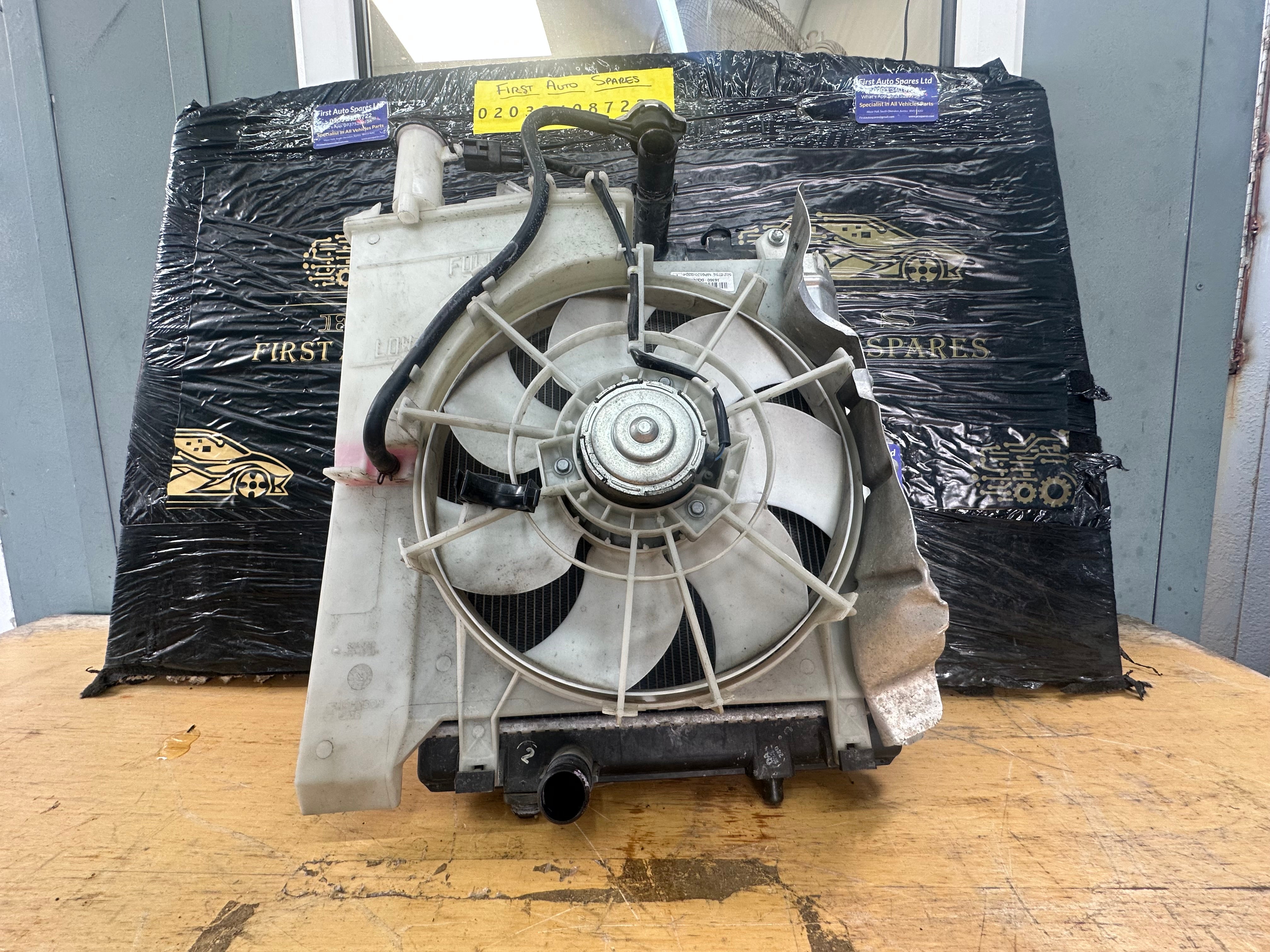 Toyota Aygo AC and Water Radiator 1.0L Petrol Manual 2019 (CZ422175-3582)