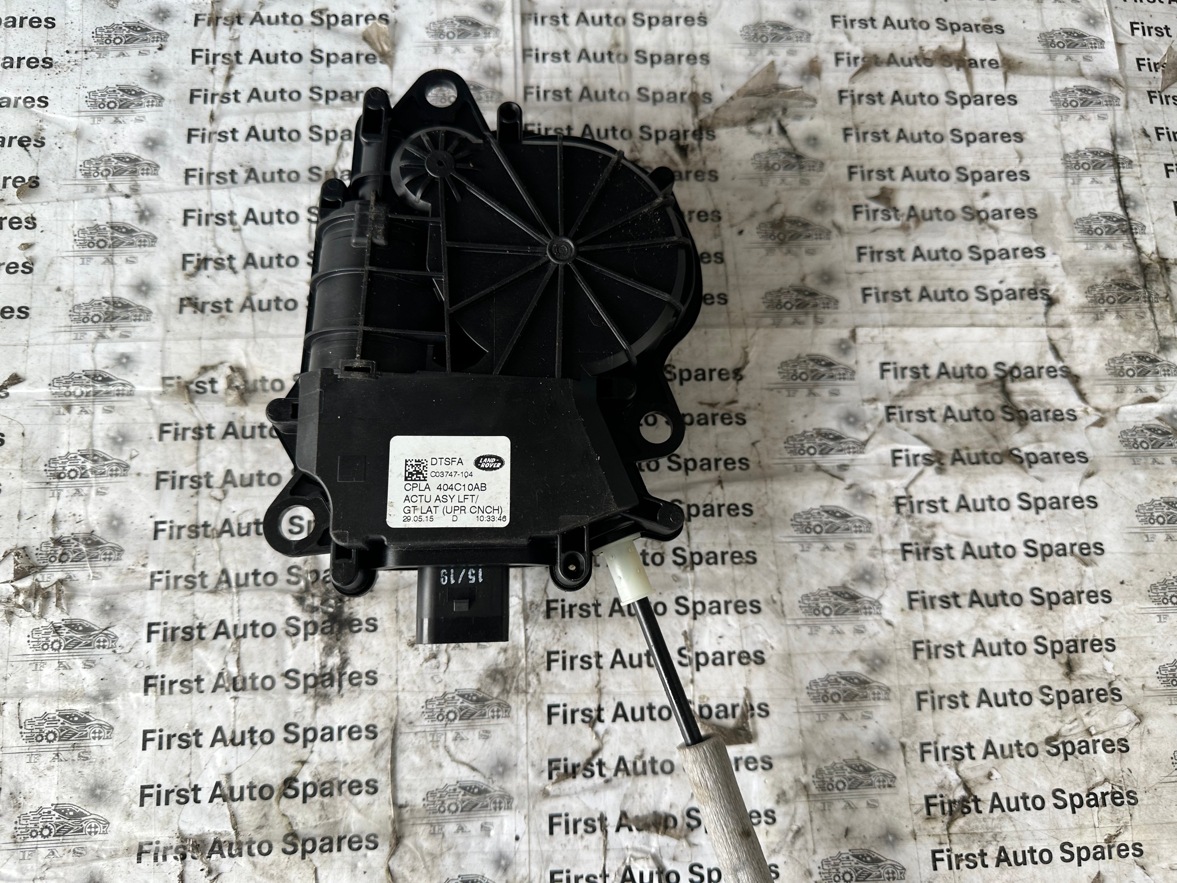 Jaguar XF 2018 Rear Tailgate Actuator Lock (404C10AB)