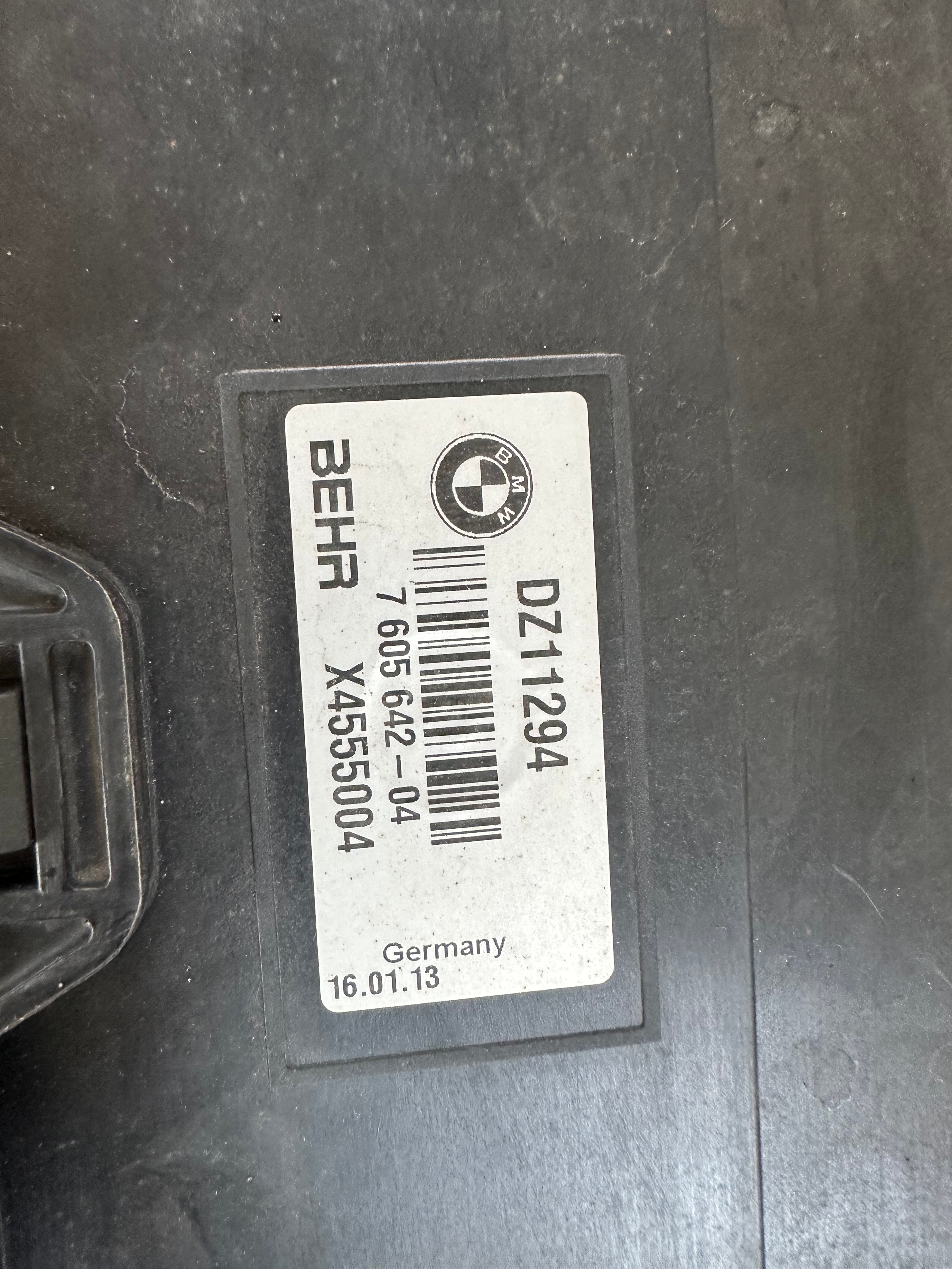 BMW 6 Series F06 Auto 3.0 Petrol Complete Rad Pack N55 2013-on (DZ11294) (7605642)