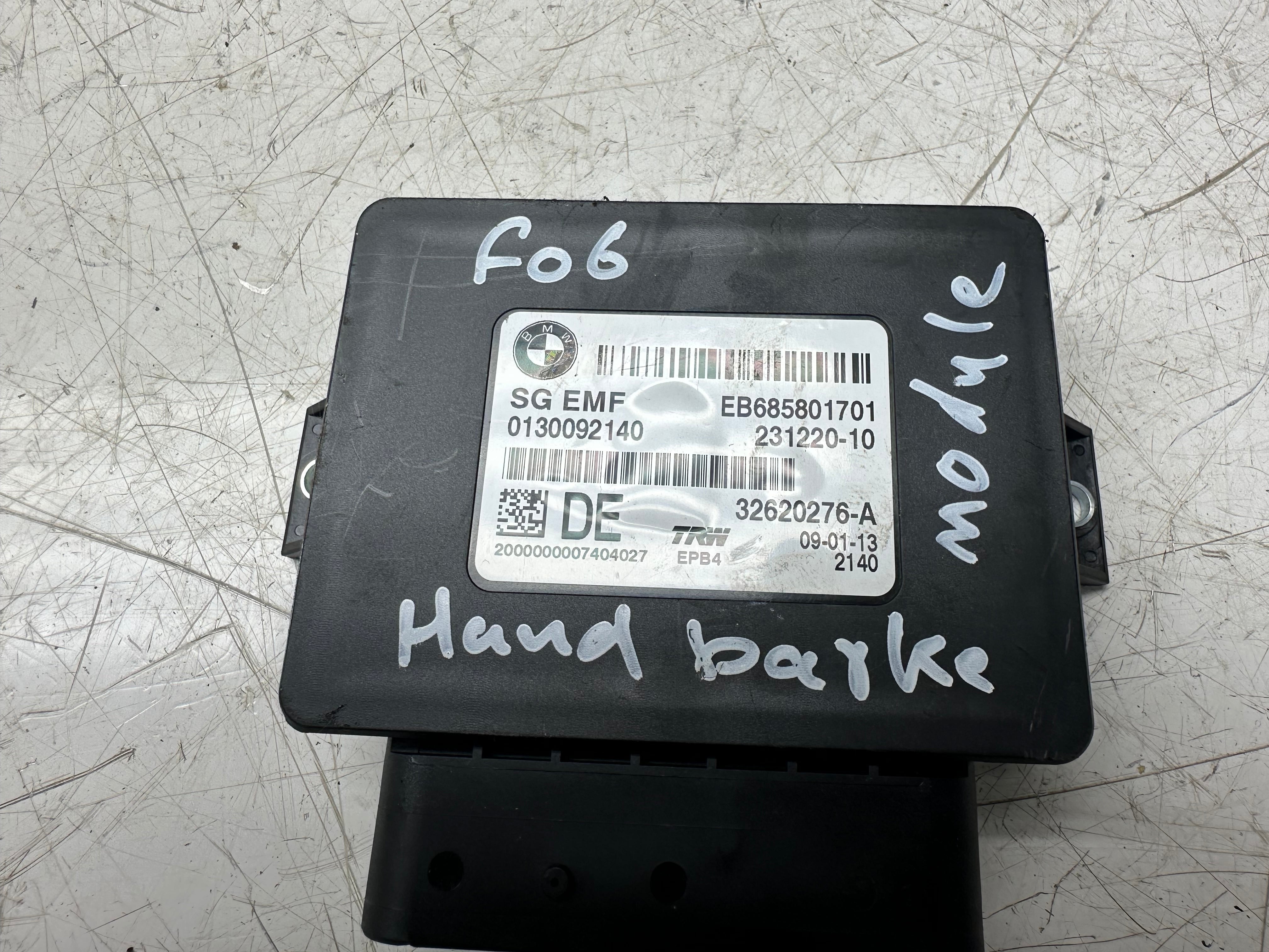 BMW 5 6 Series EMF Parking Brake Control Module (6858017)