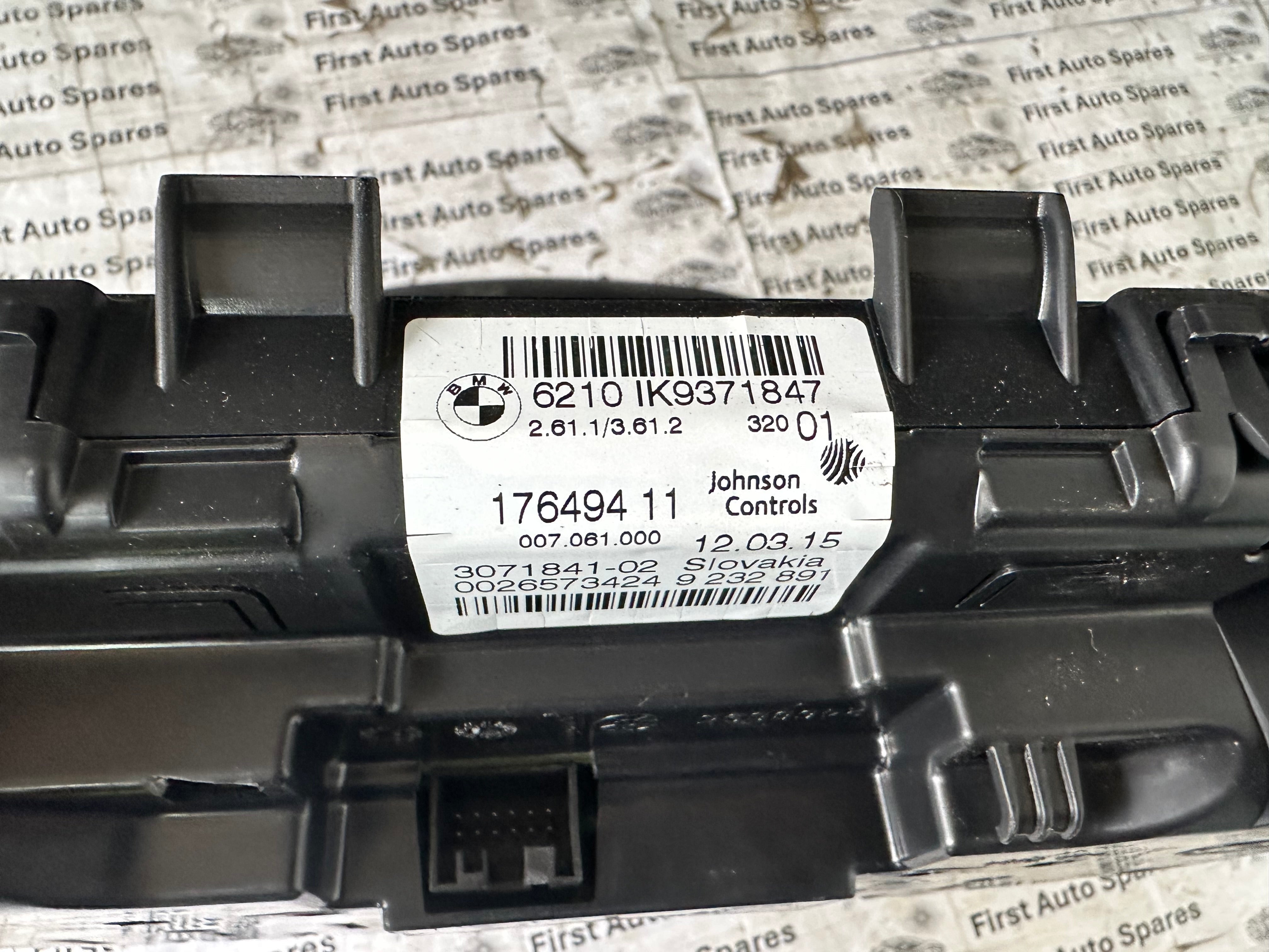 BMW X1 F48 Diesel Instrument Cluster / Speedometer (176494-11)