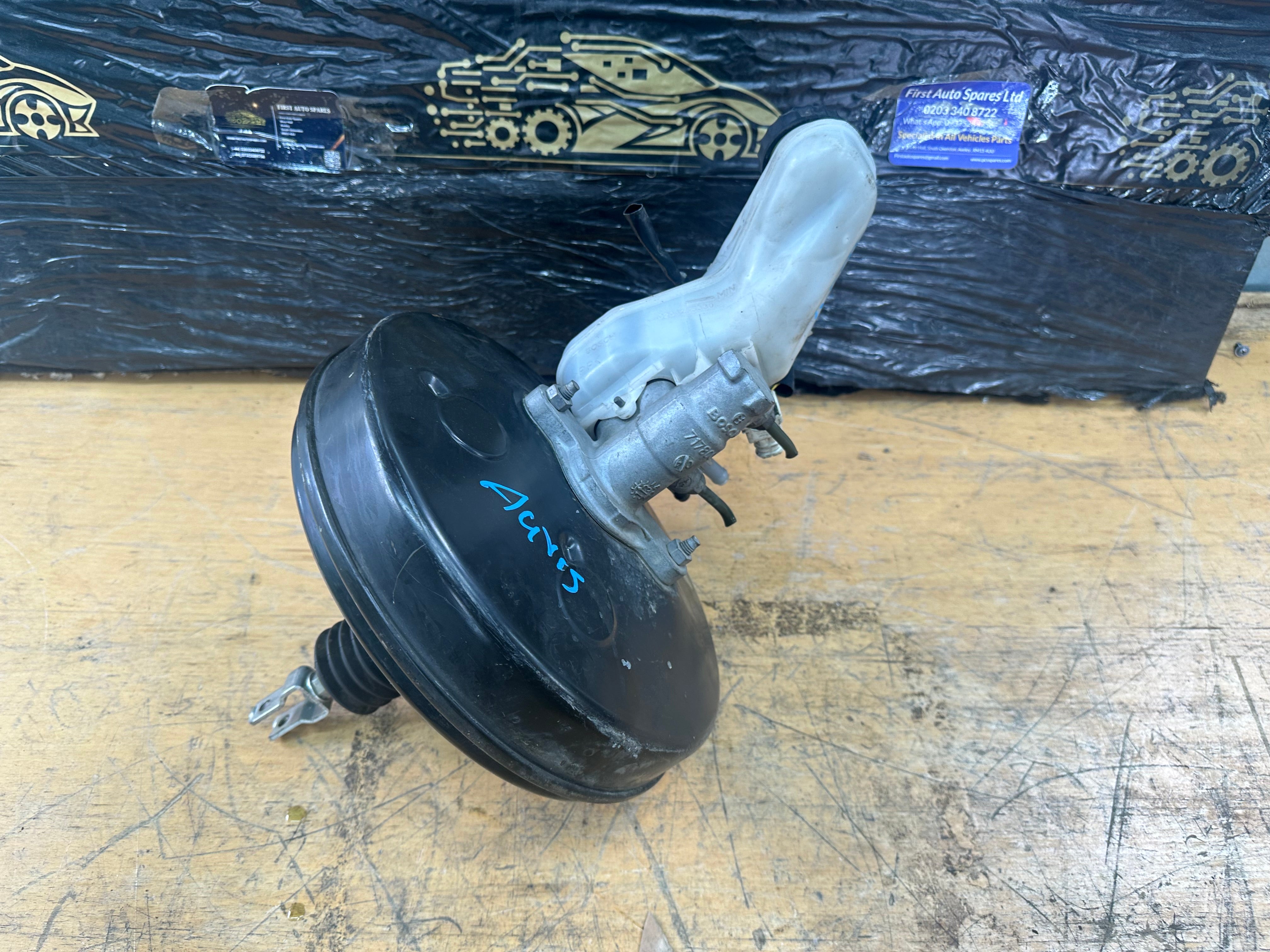 Toyota Auris 2013 1.6 Petrol Complete Brake Servo A5 (47200-02F20-A)