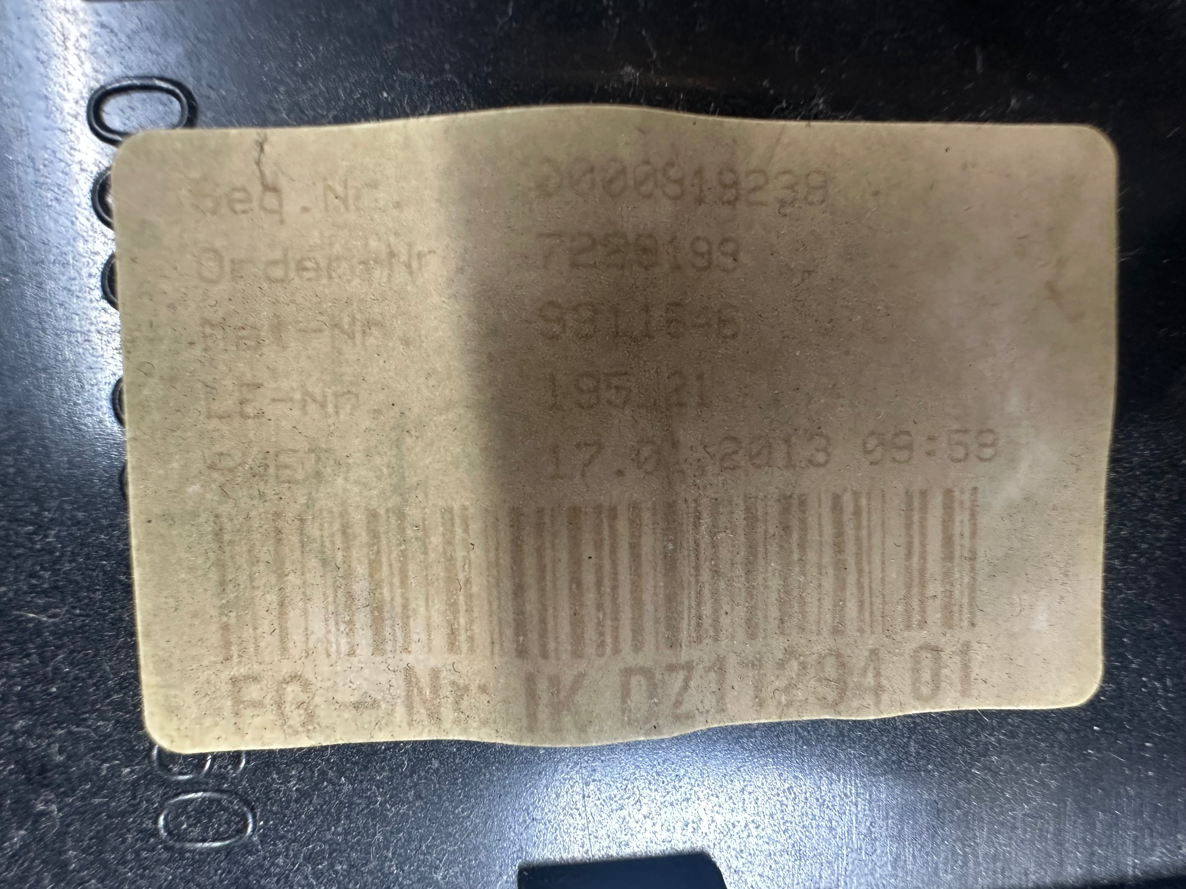 BMW 6 Series F12 Instrument Cluster (173884-10) (9311646-01) BOSCH