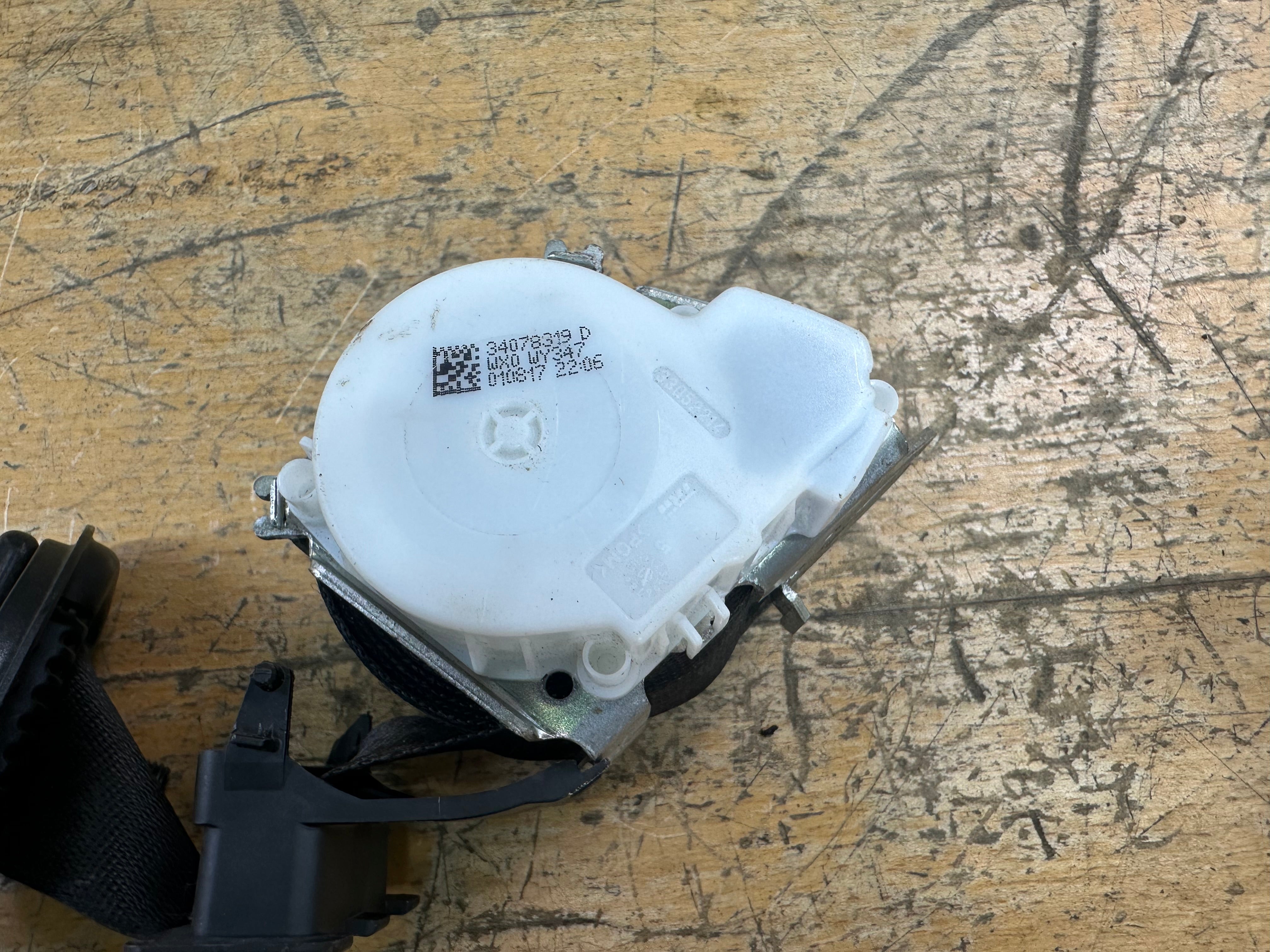 BMW 3 Series F30/F31 2018 LCI Front Seat Belt – Left Passenger Side (34078319D)