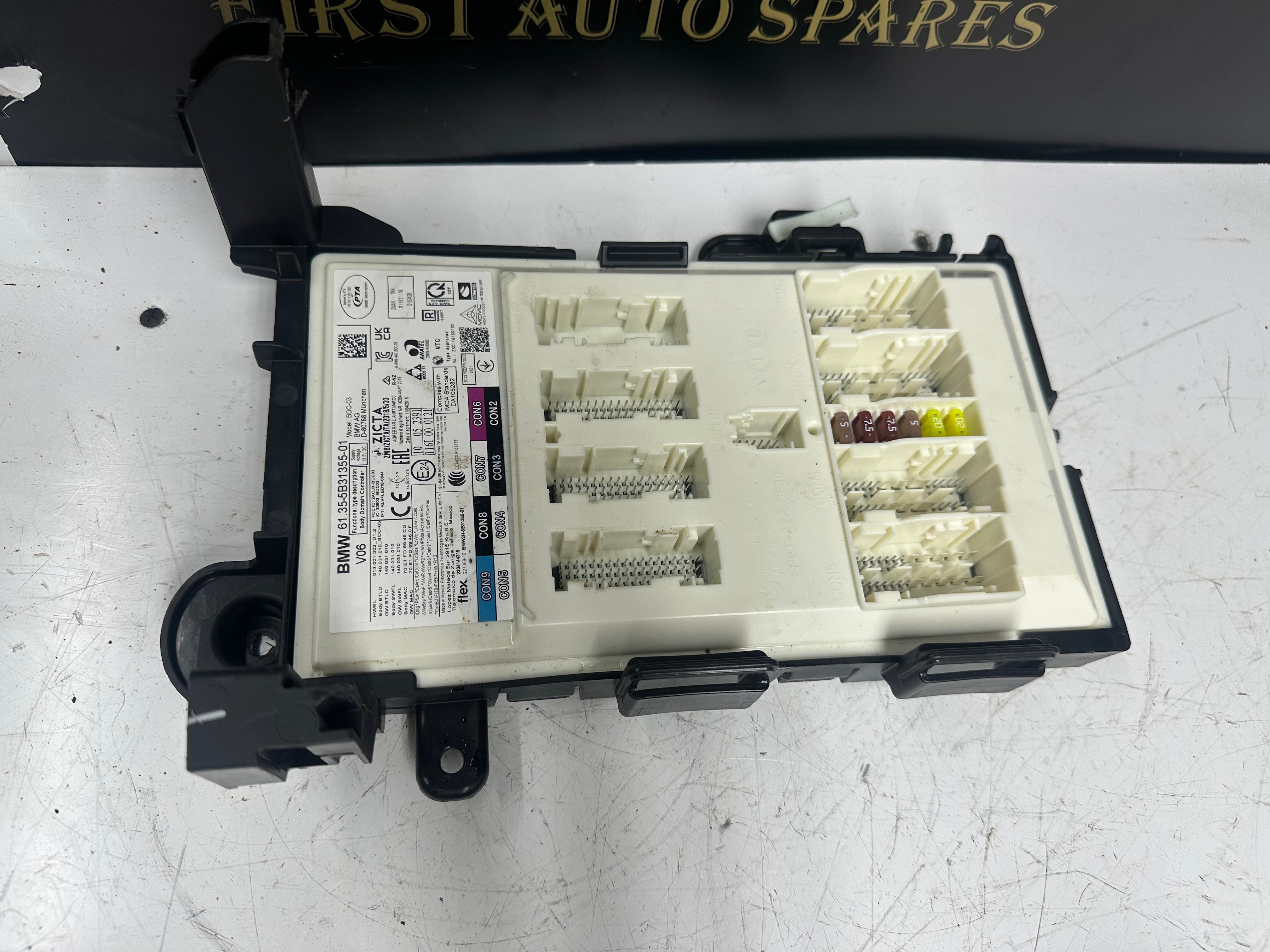BMW 3 Series G20 G21 Body Domain Controller Control Unit Module (61.35-5B31355-01)