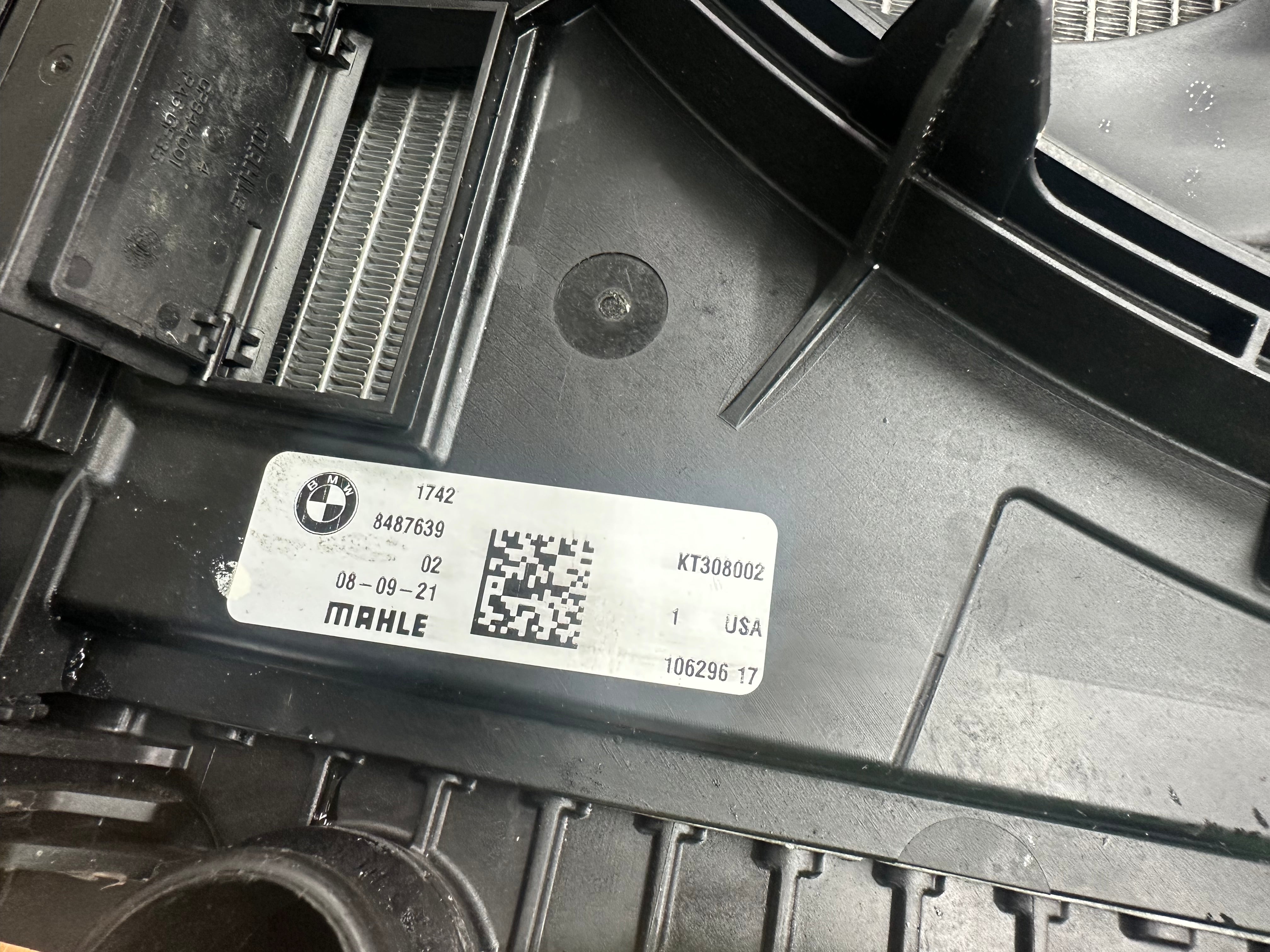 BMW X3 Series M Competition Radiator Pack Fan Housing (8665241-03) (8487639-02)