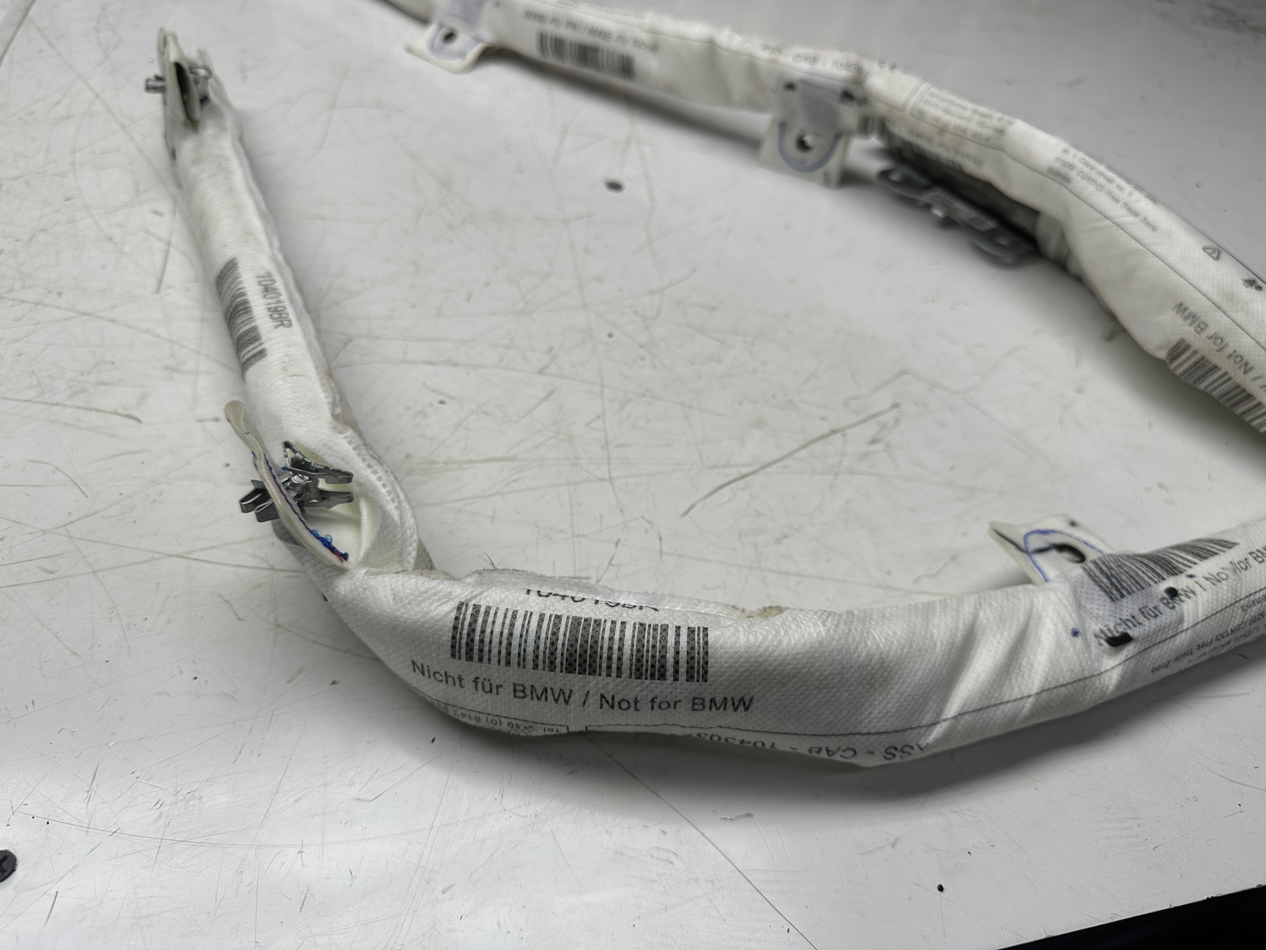 BMW 5 Series Roof Curtain Airbag Right (85737251810) (17B151205575) (0589-P1-000589)
