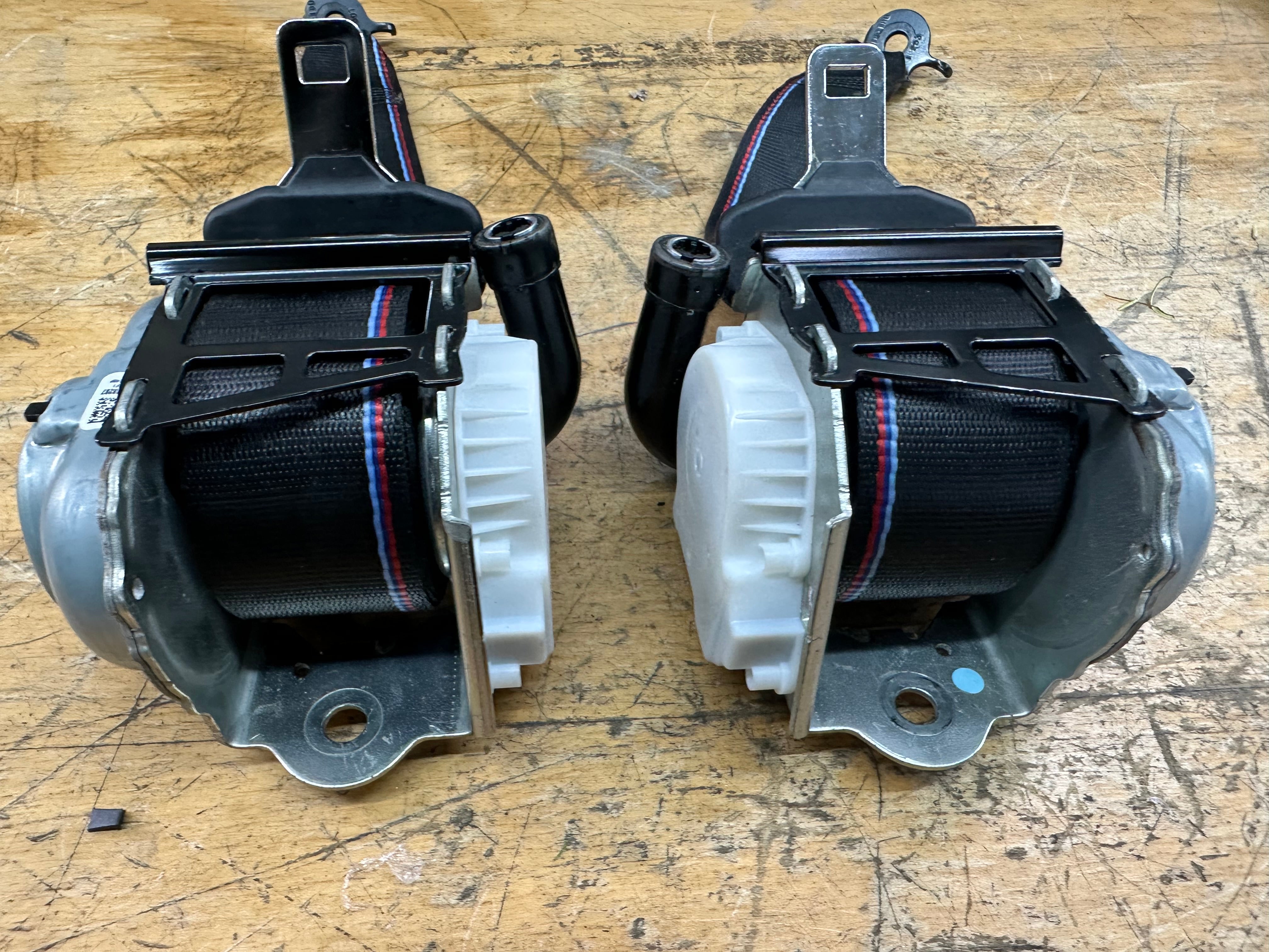 BMW X3M X4 G01 G02 F97 F98 Rear Left & Right Upper Seat Belts (34133470) (34133471)