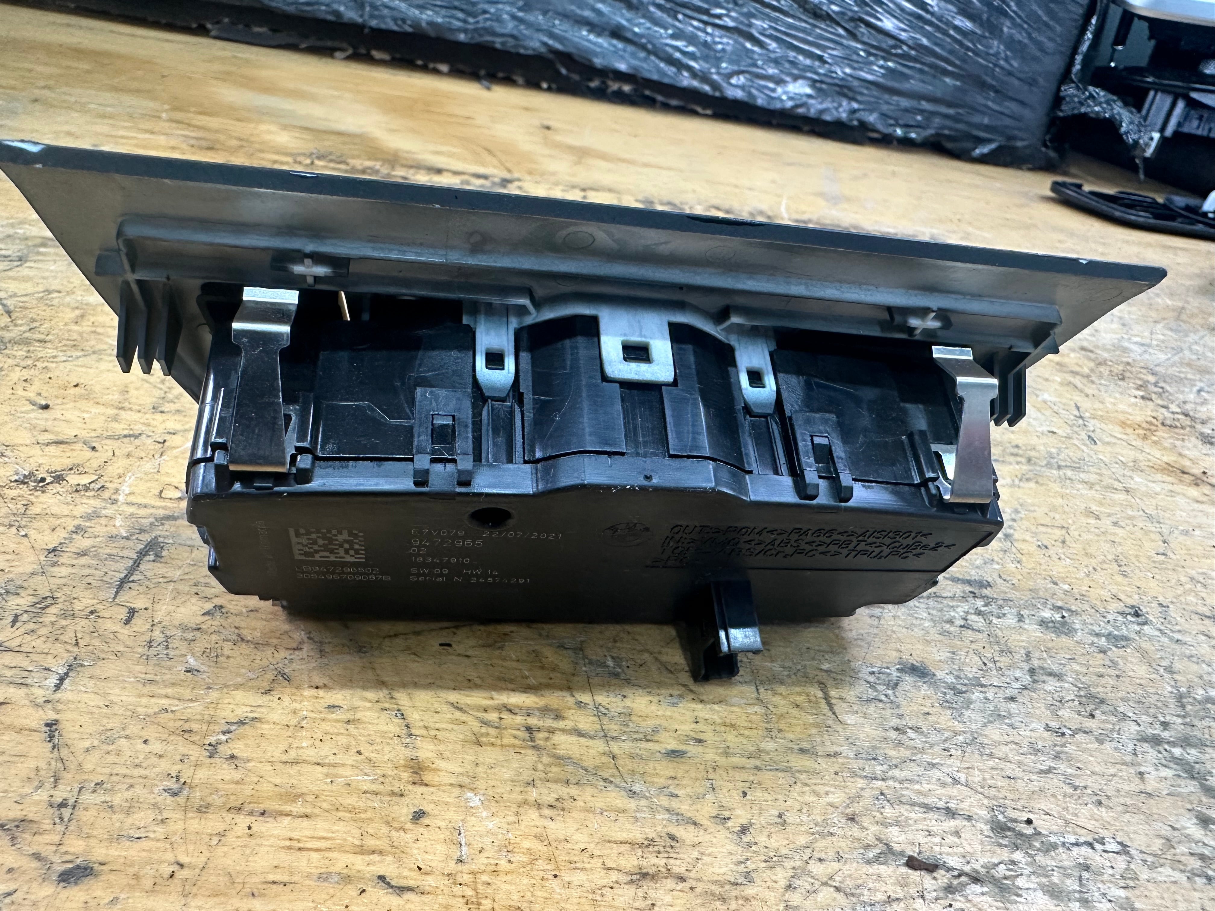 BMW X3 Series F97 F98 G08 Headlight Control Switch Fog Light Adaptive (9472965)