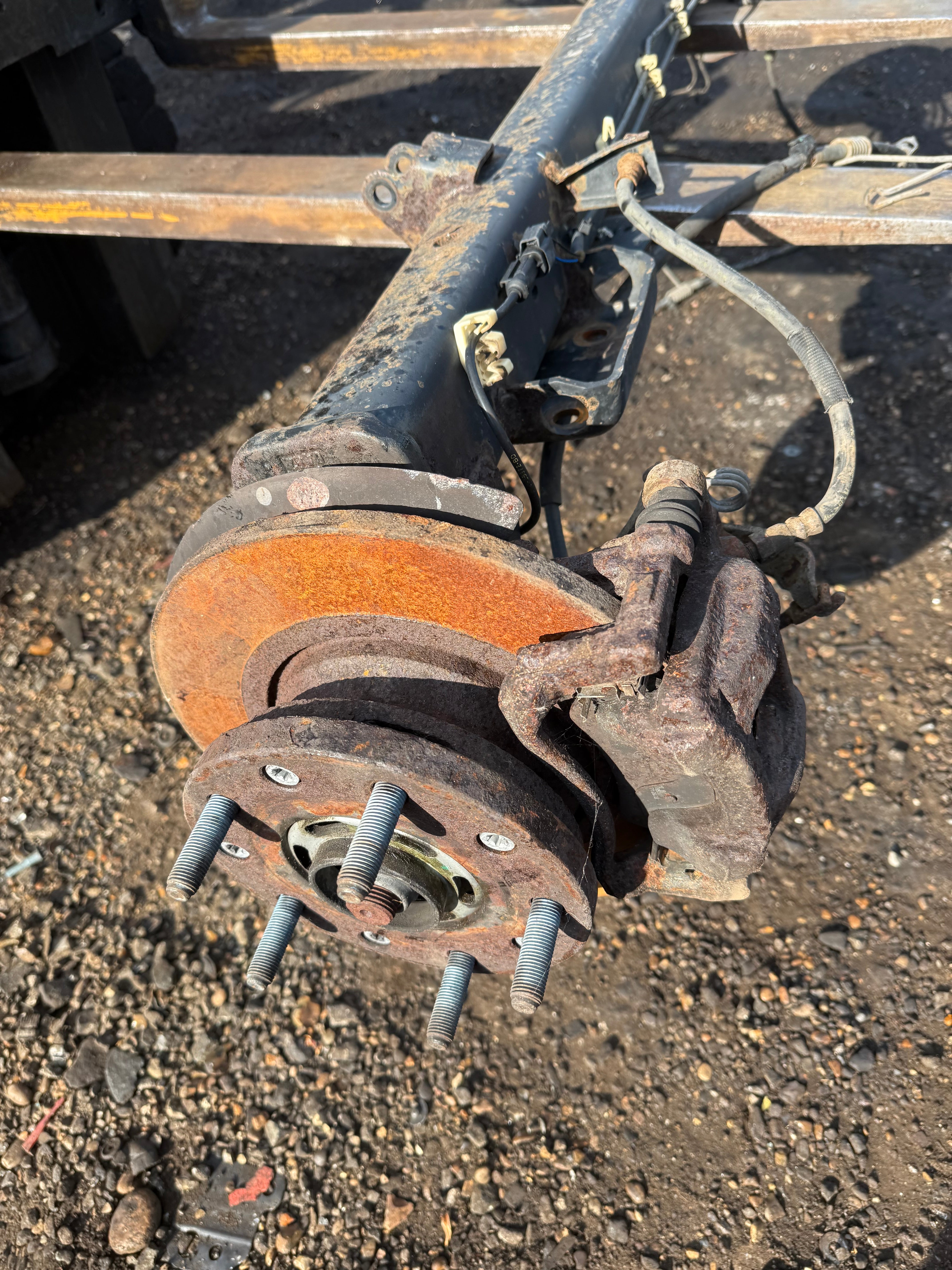 Ford Transit Custom 2021 Rear Axle