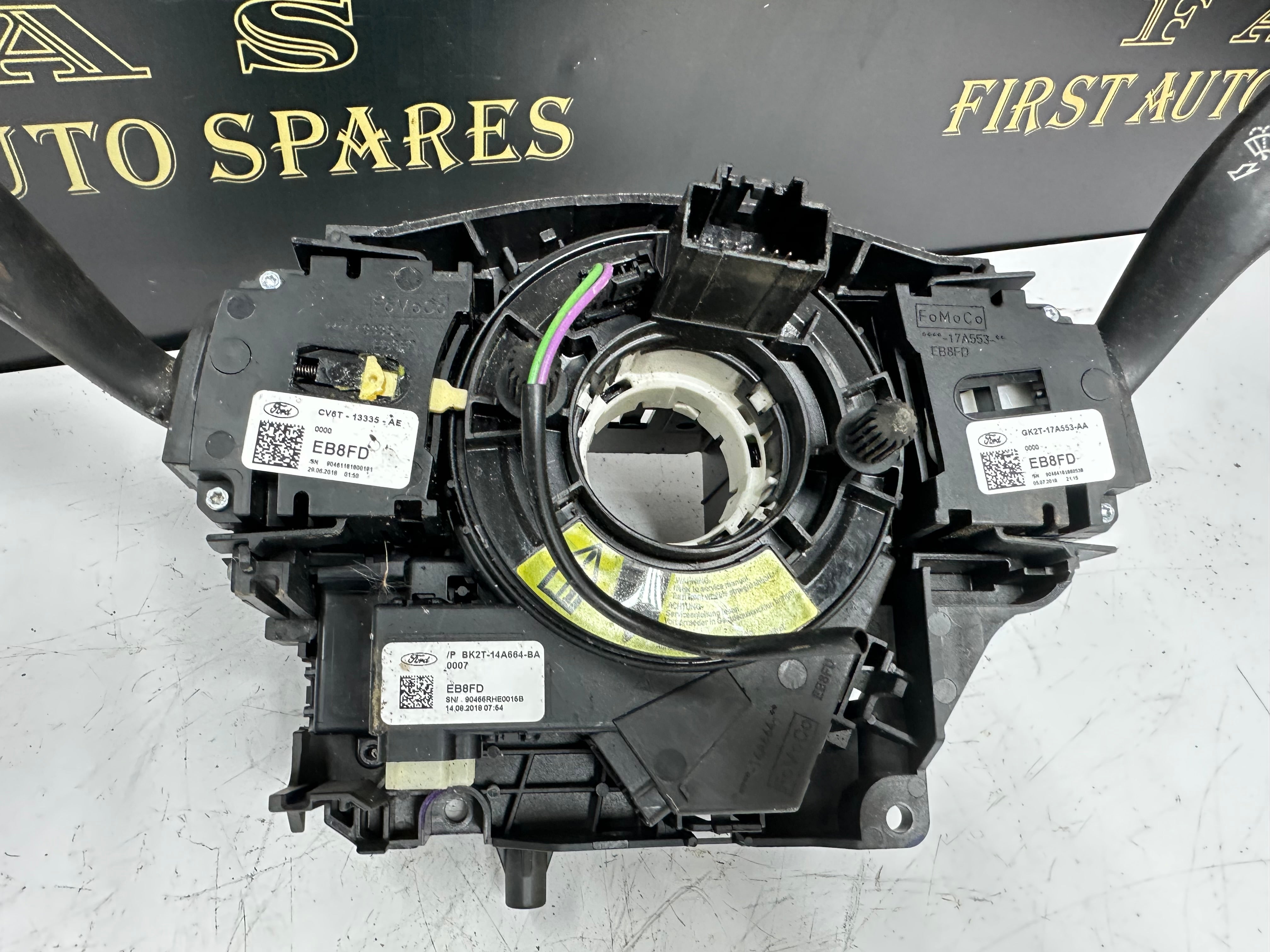 Ford Fiesta Mk7 Combination Switch Wiper Indicator Stalk (EB8FD)