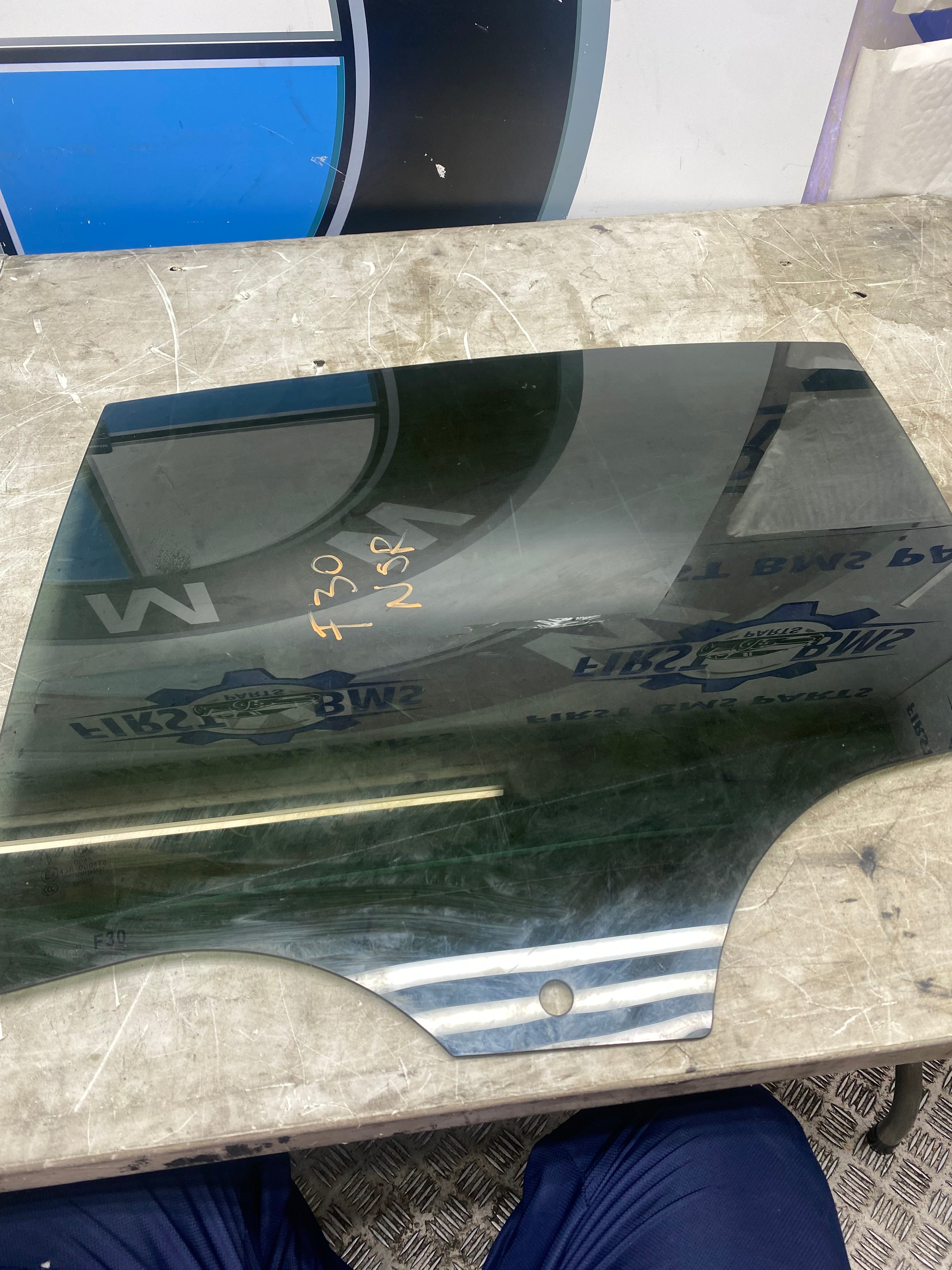 BMW 3 Series F30 Rear Passenger Side Window Glass – 2012–2019