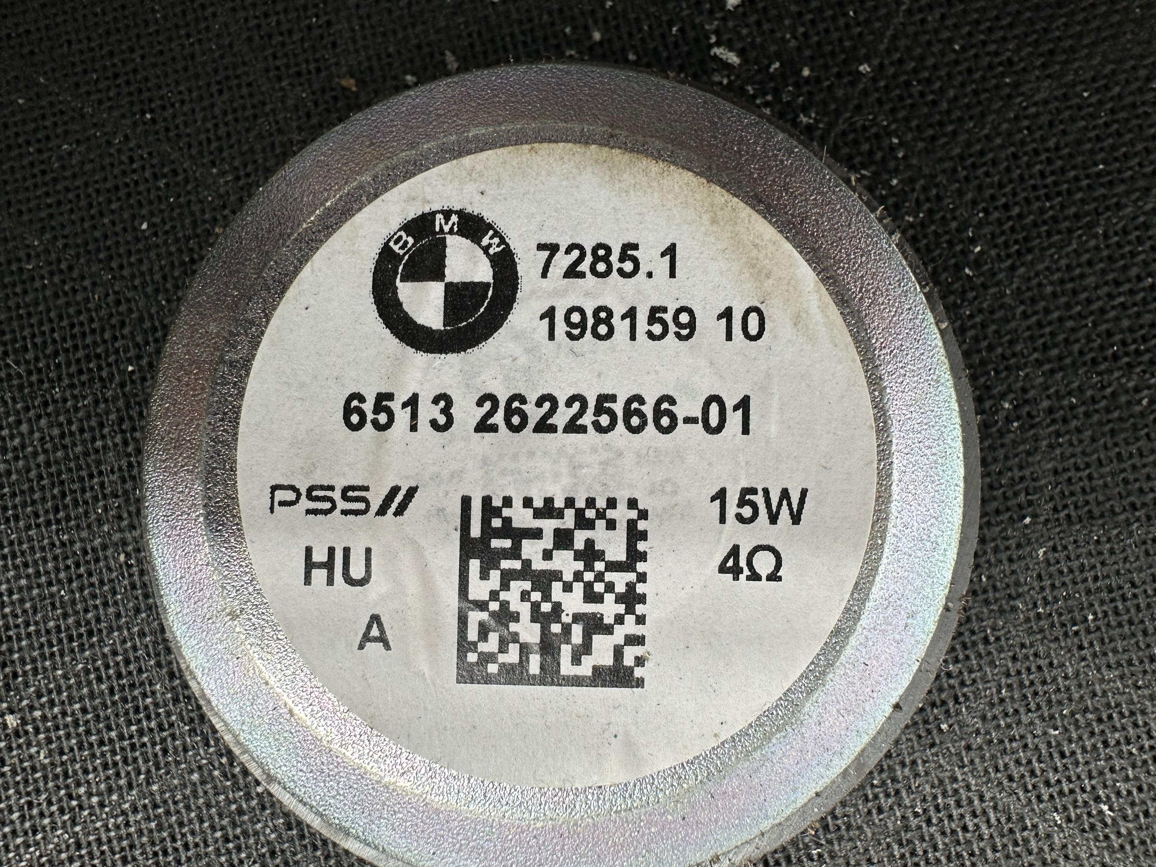 BMW 3 Series G20 G21 Right & Left Subwoofer Bass Speakers (6513 2622566-01) (6513 2622565-01)