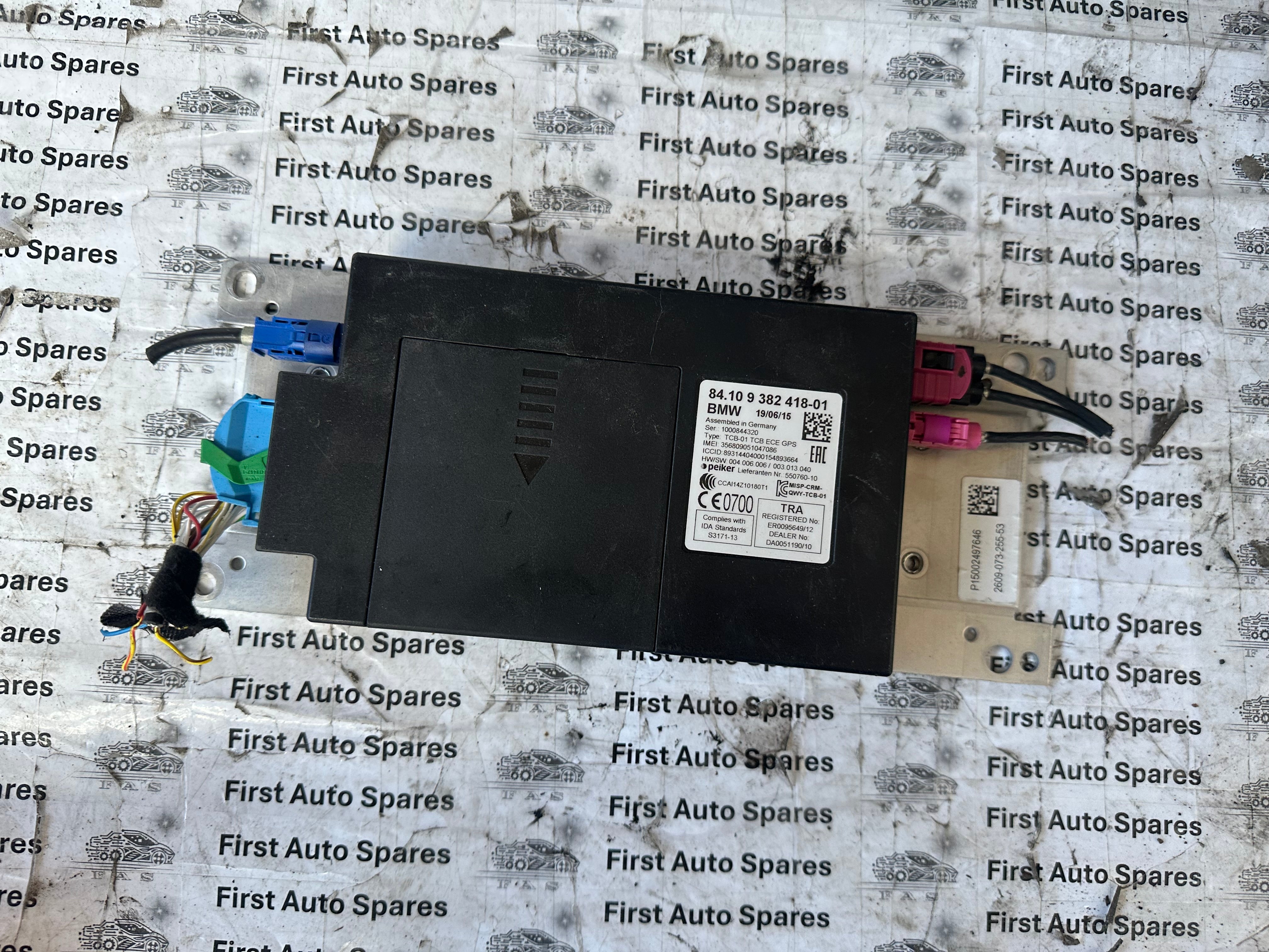 BMW 118D 1 Series 2015–2019 Bluetooth Telematic Control Unit (9382418-01)