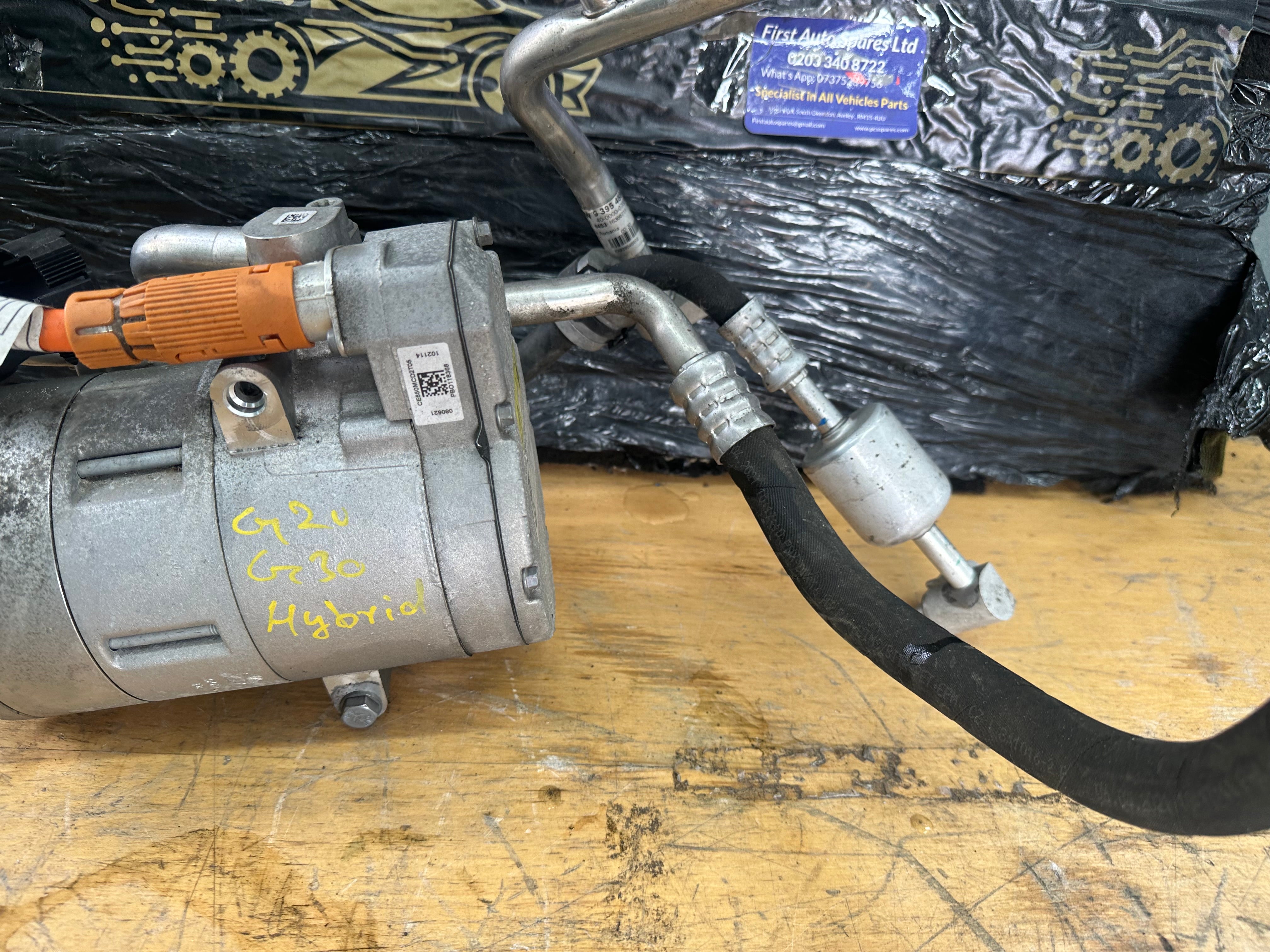 BMW 3 5 Series G20 G30 330e 530e A/C Air Con Compressor Pump 2.0 Hybrid (9496109)
