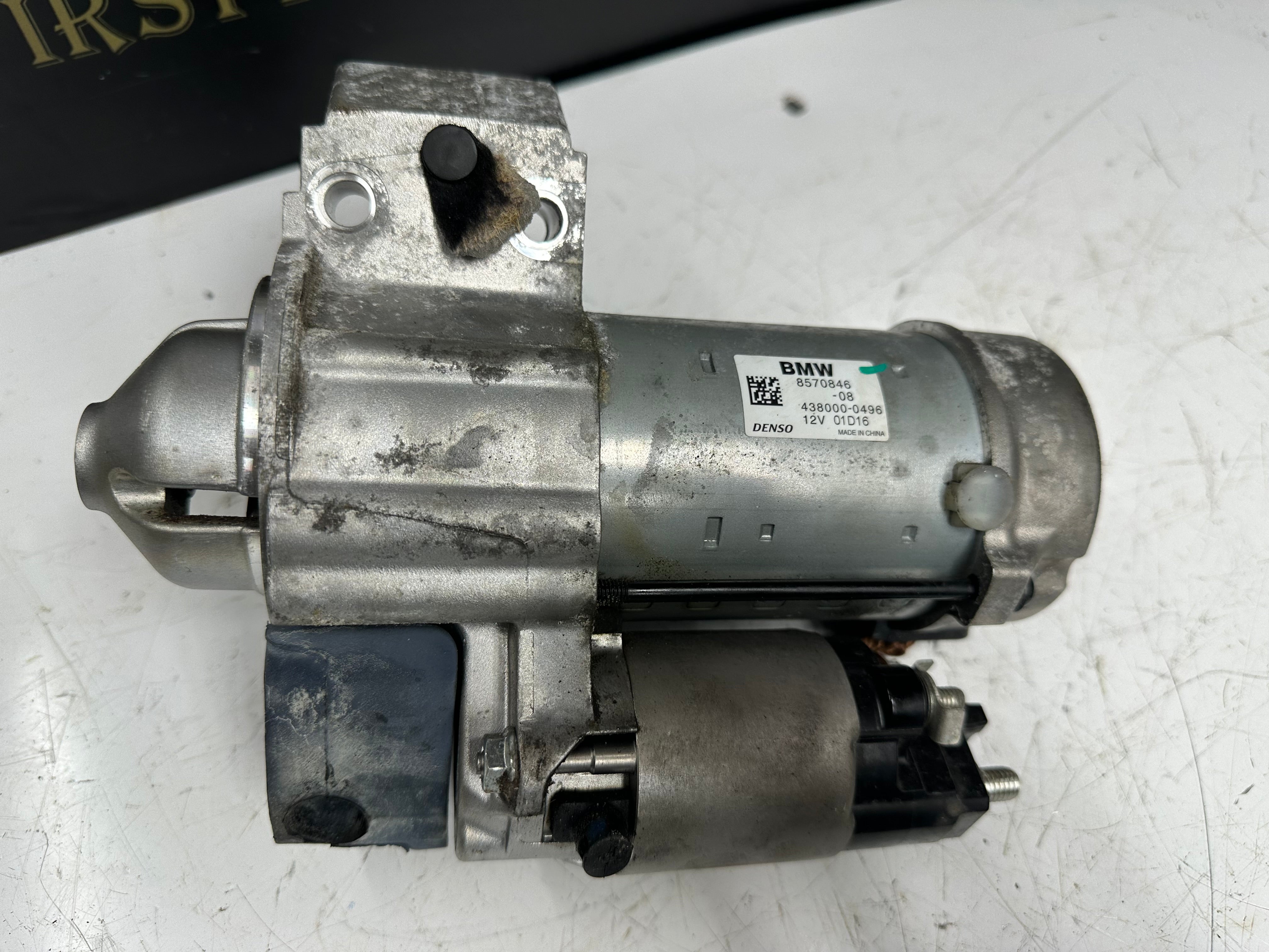 BMW 3 Series G20 G21 2023-24 Denso Starter Motor (8570846-08 / 438000-0496)