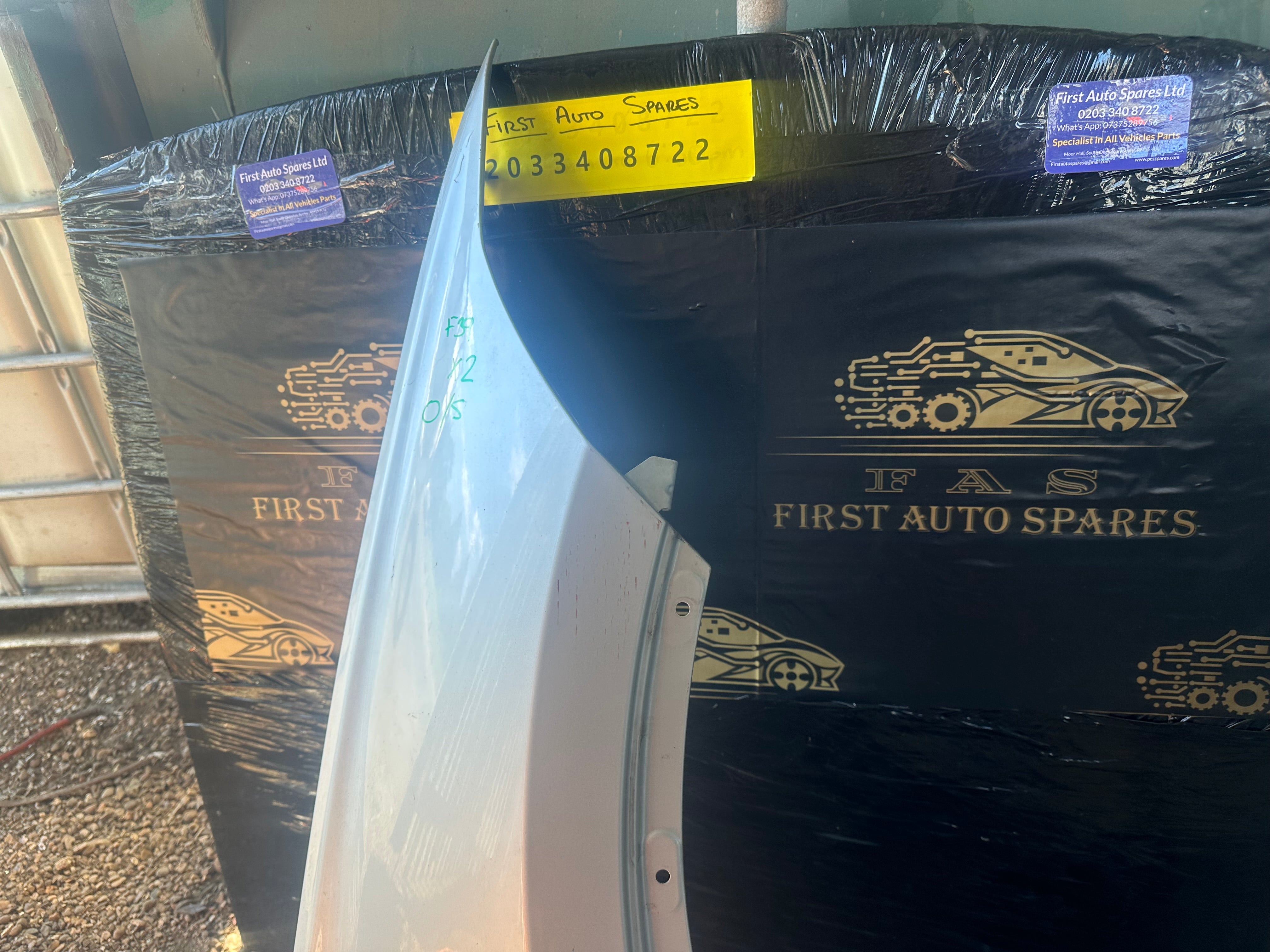 BMW X2 F39 Right Wing Fender