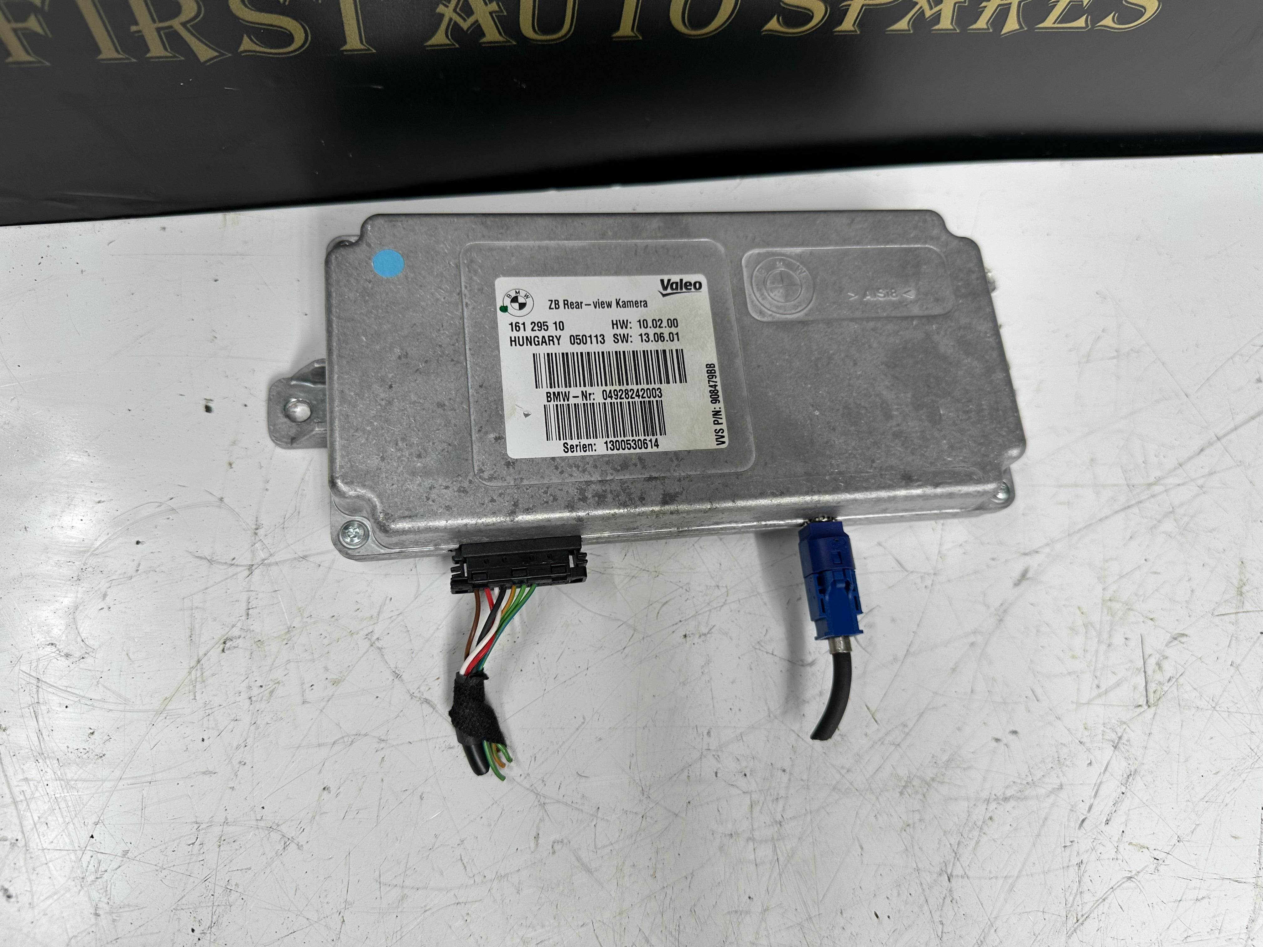 BMW 535i Valeo Rear View Camera Module (04928242003) (161 295 10)