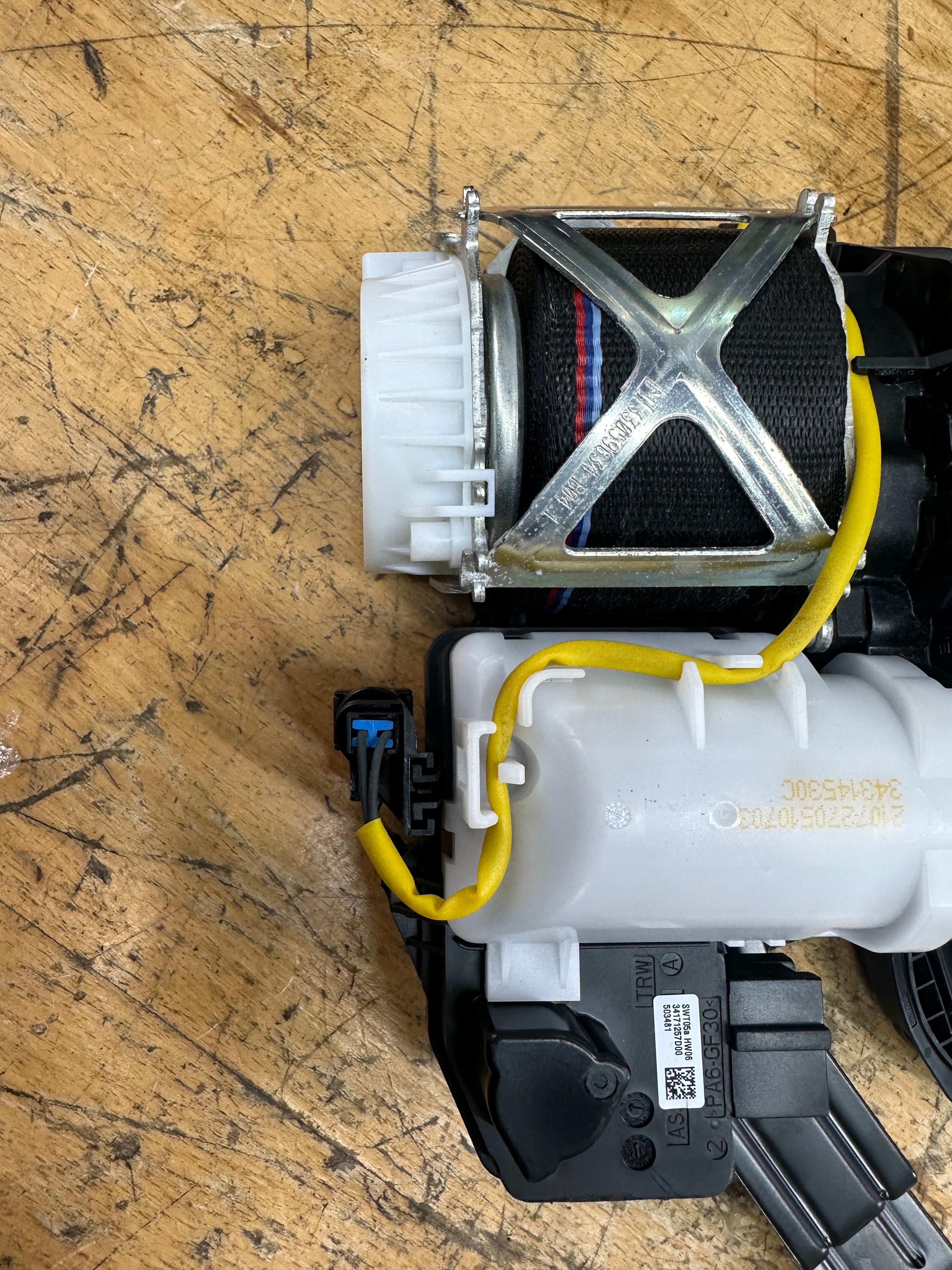 BMW X3 M F97 N/S/F Passenger Seatbelt Pretensioner M Sport Stitching (8076195)