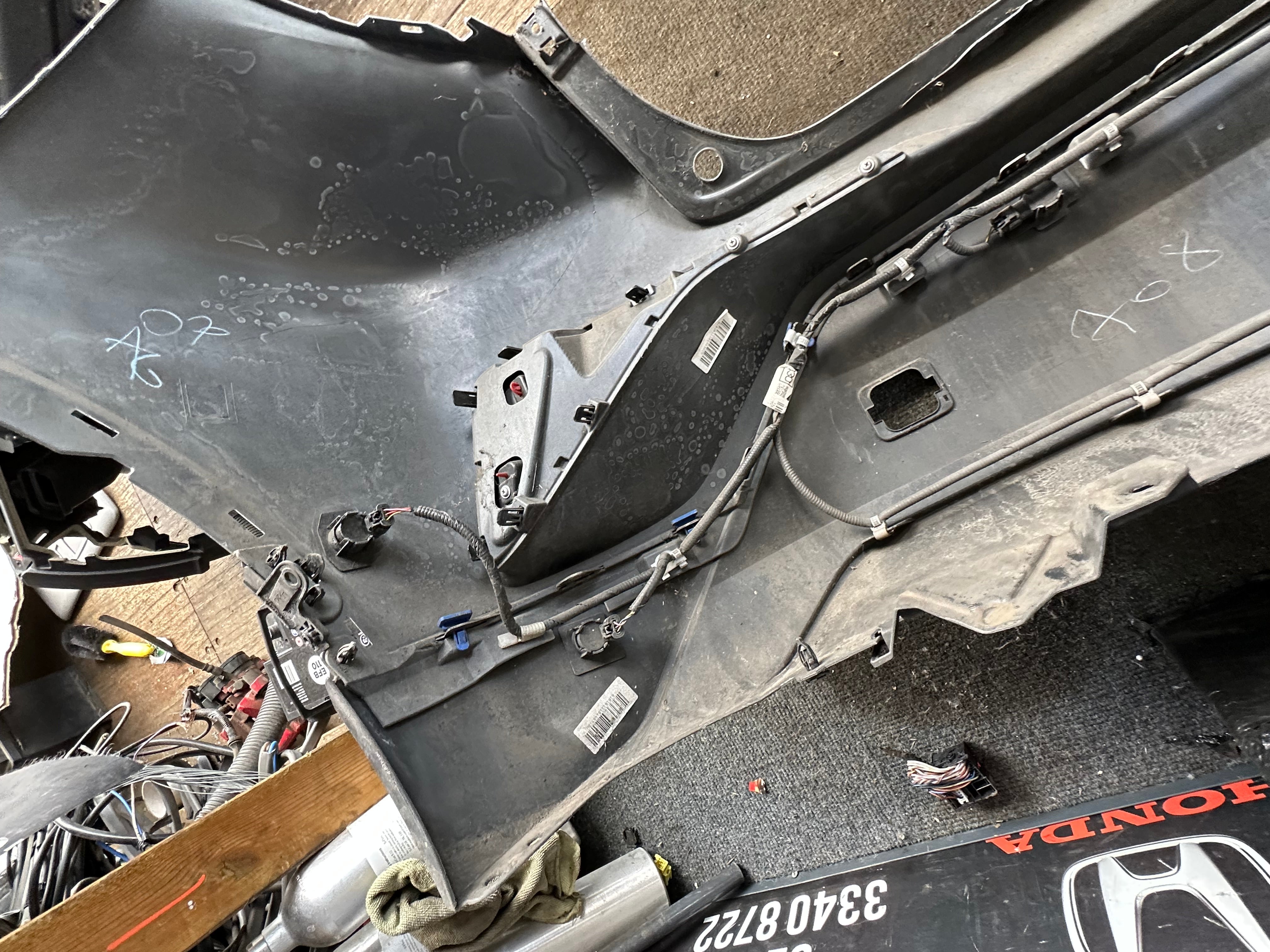 Toyota C-HR 2020 Complete Rear Bumper with Sensors