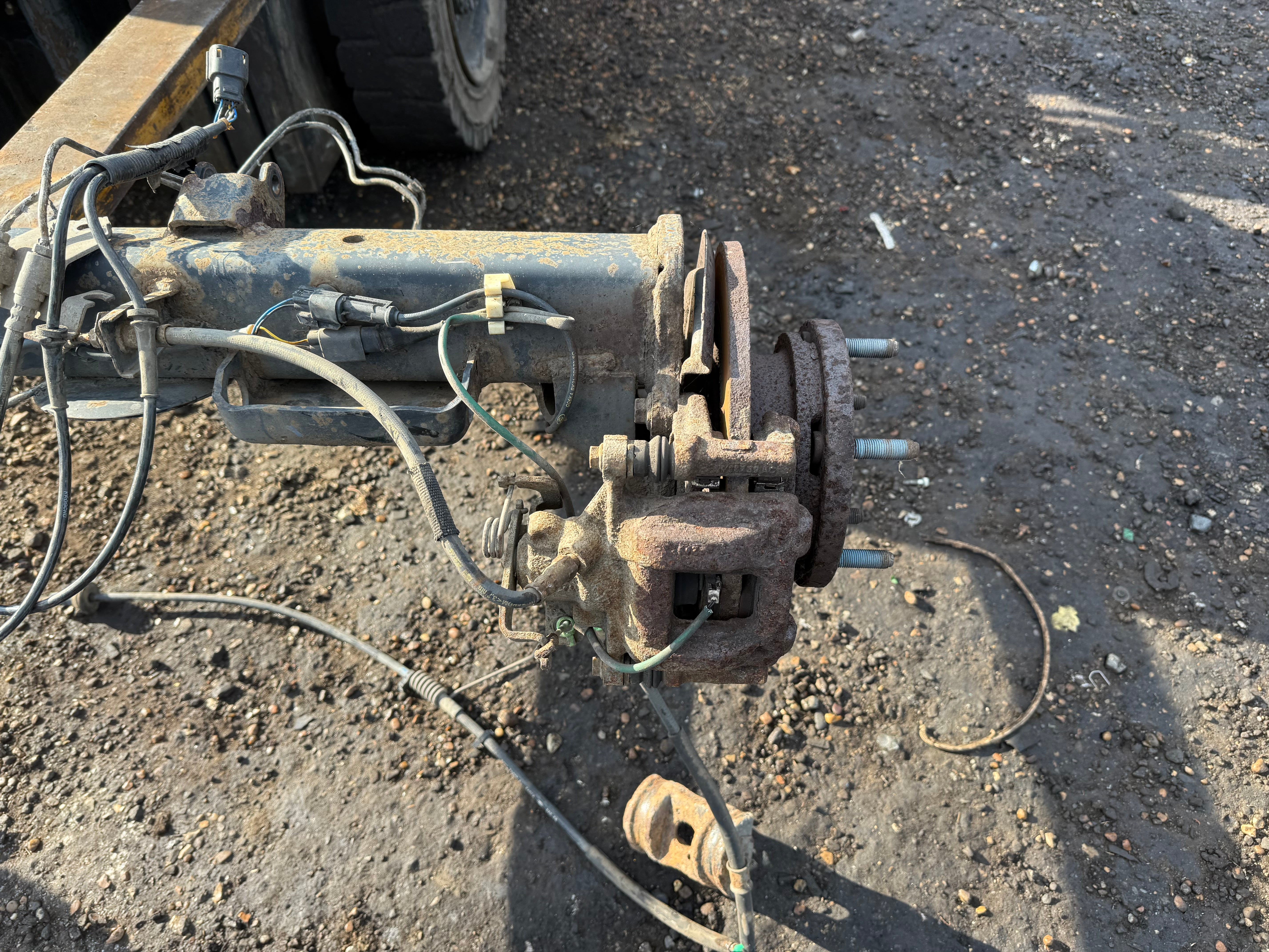 Ford Transit Custom 2021 Rear Axle